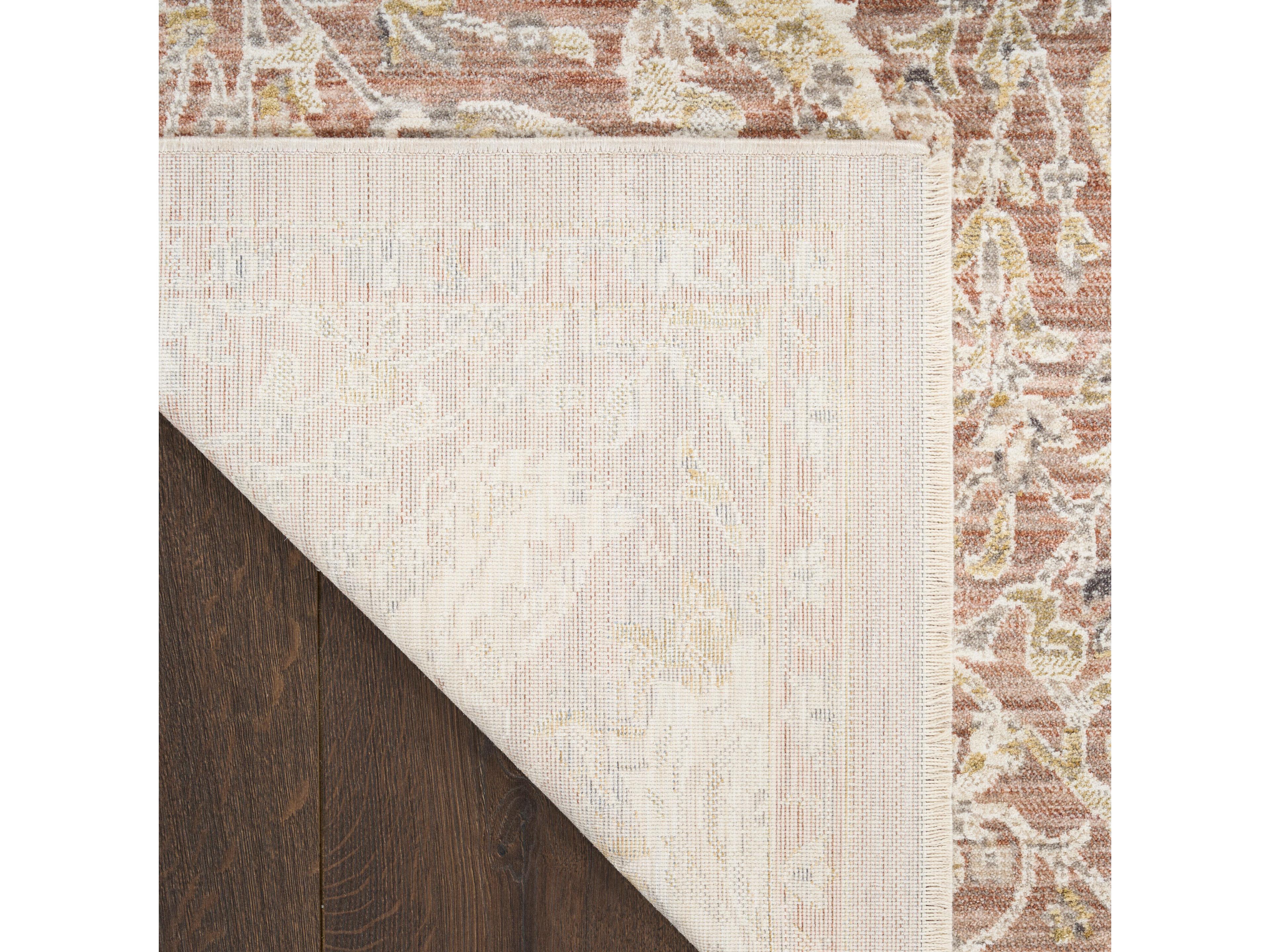 Nourison Antique Fusion Bordered Runner Area Rug