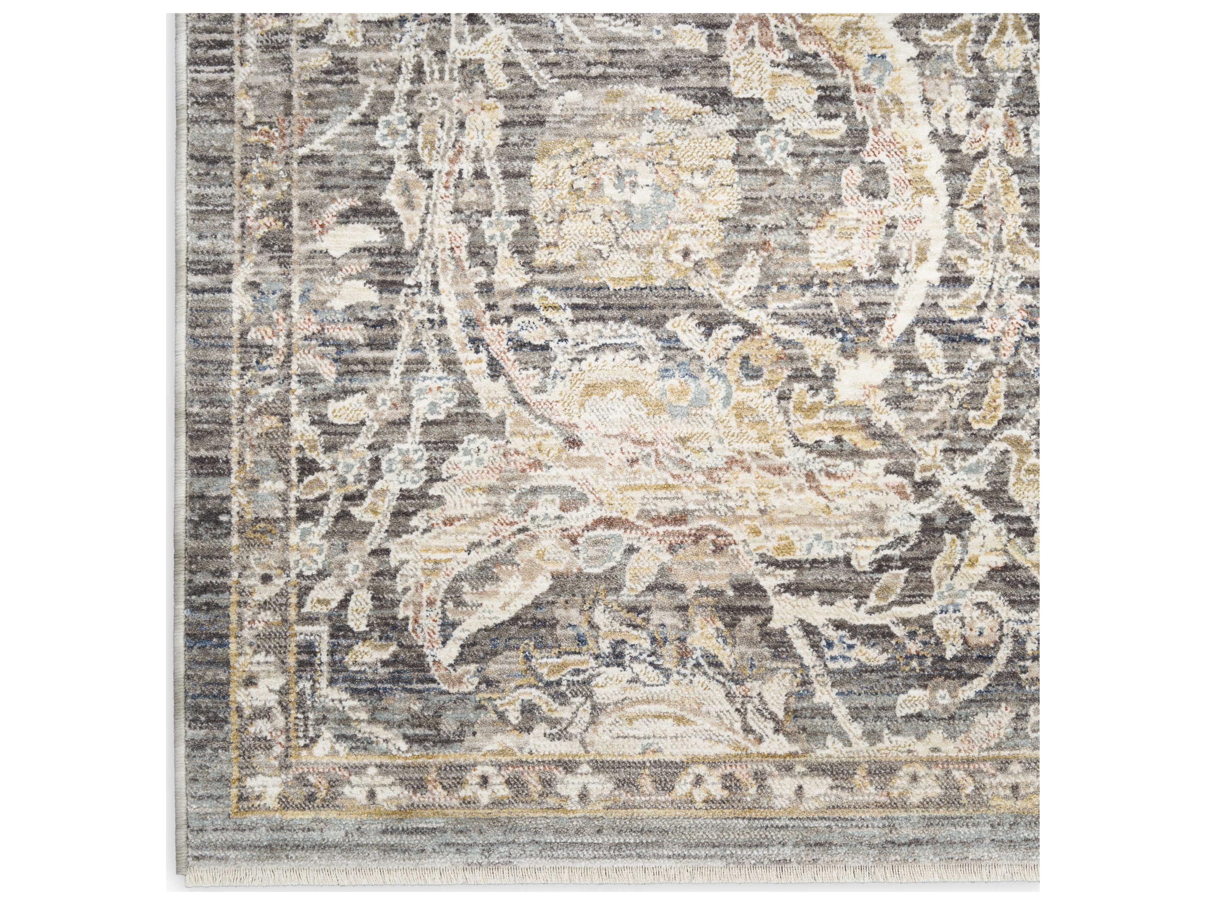 Nourison Antique Fusion Bordered Area Rug
