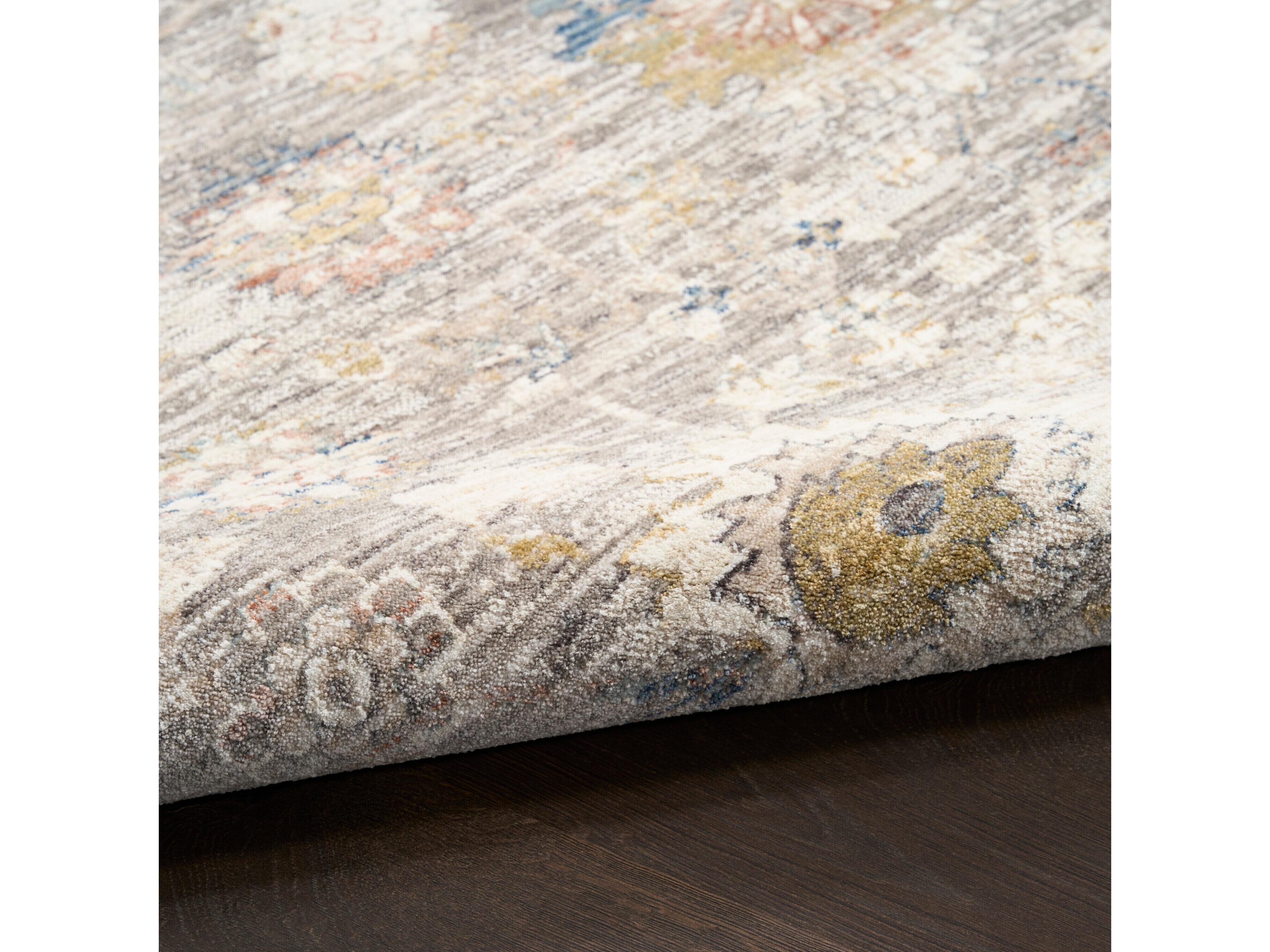 Nourison Antique Fusion Bordered Runner Area Rug