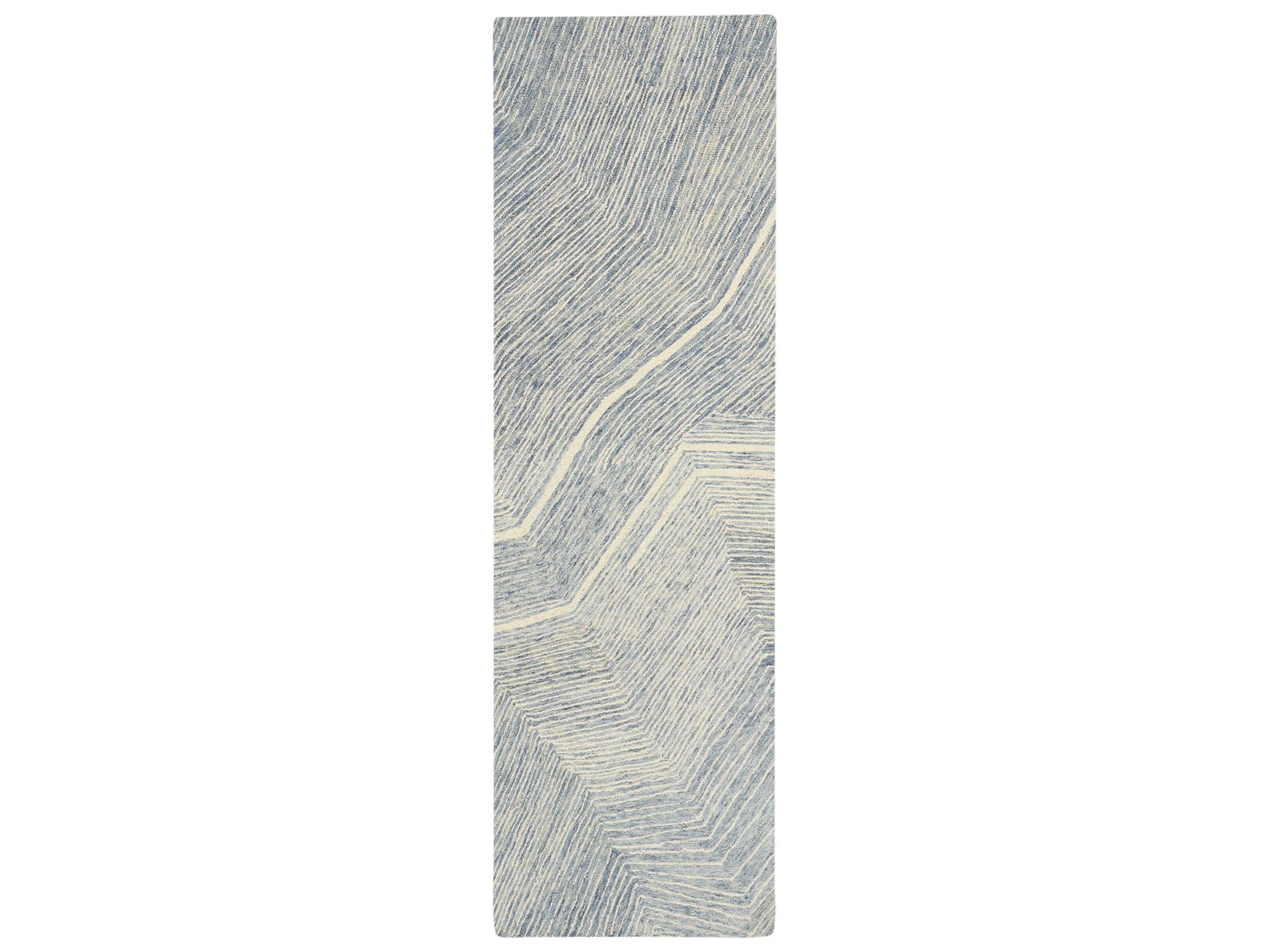 Pure Angles Abstract Runner Area Rug