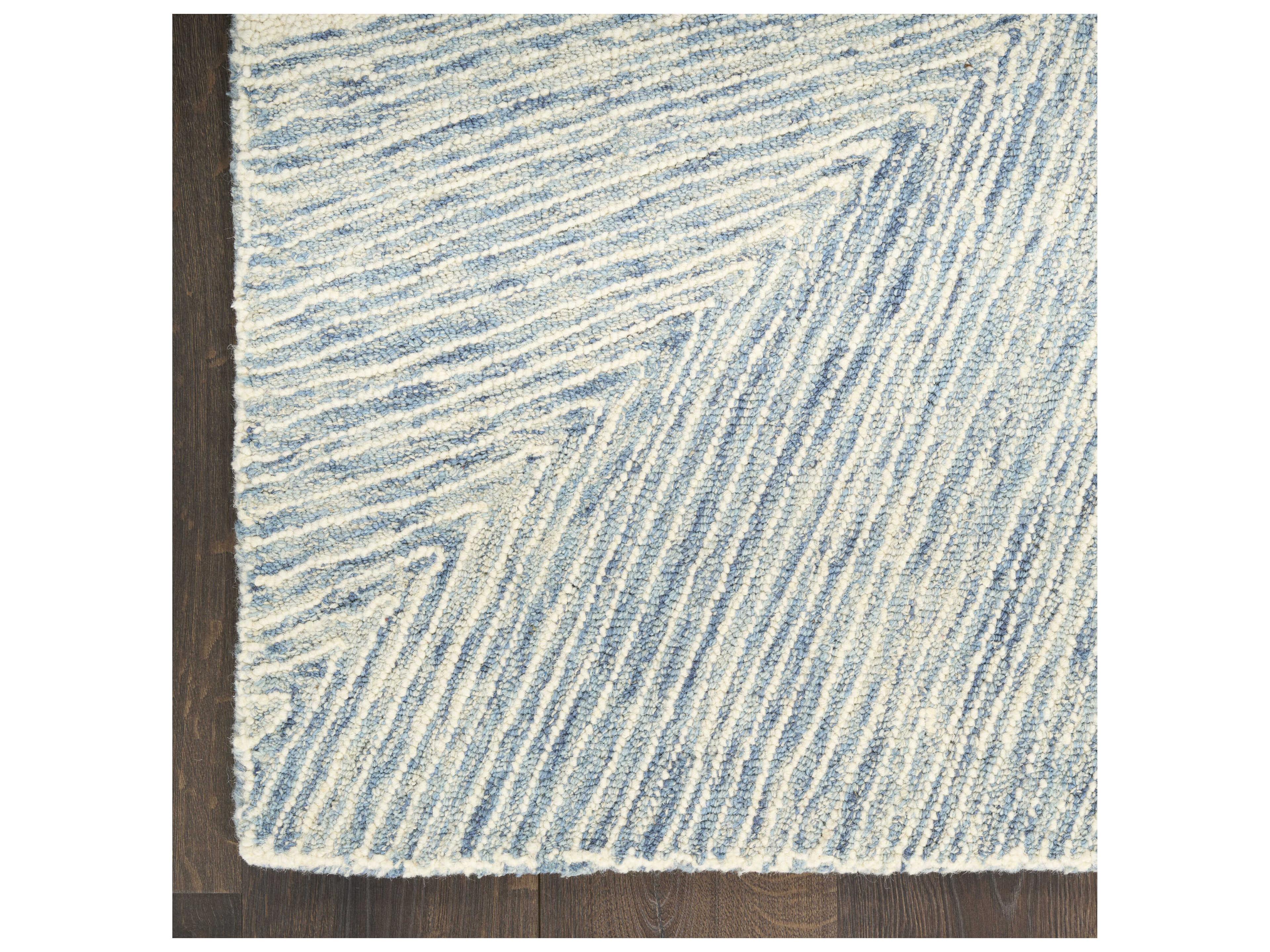 Nourison Pure Angles Abstract Runner Area Rug