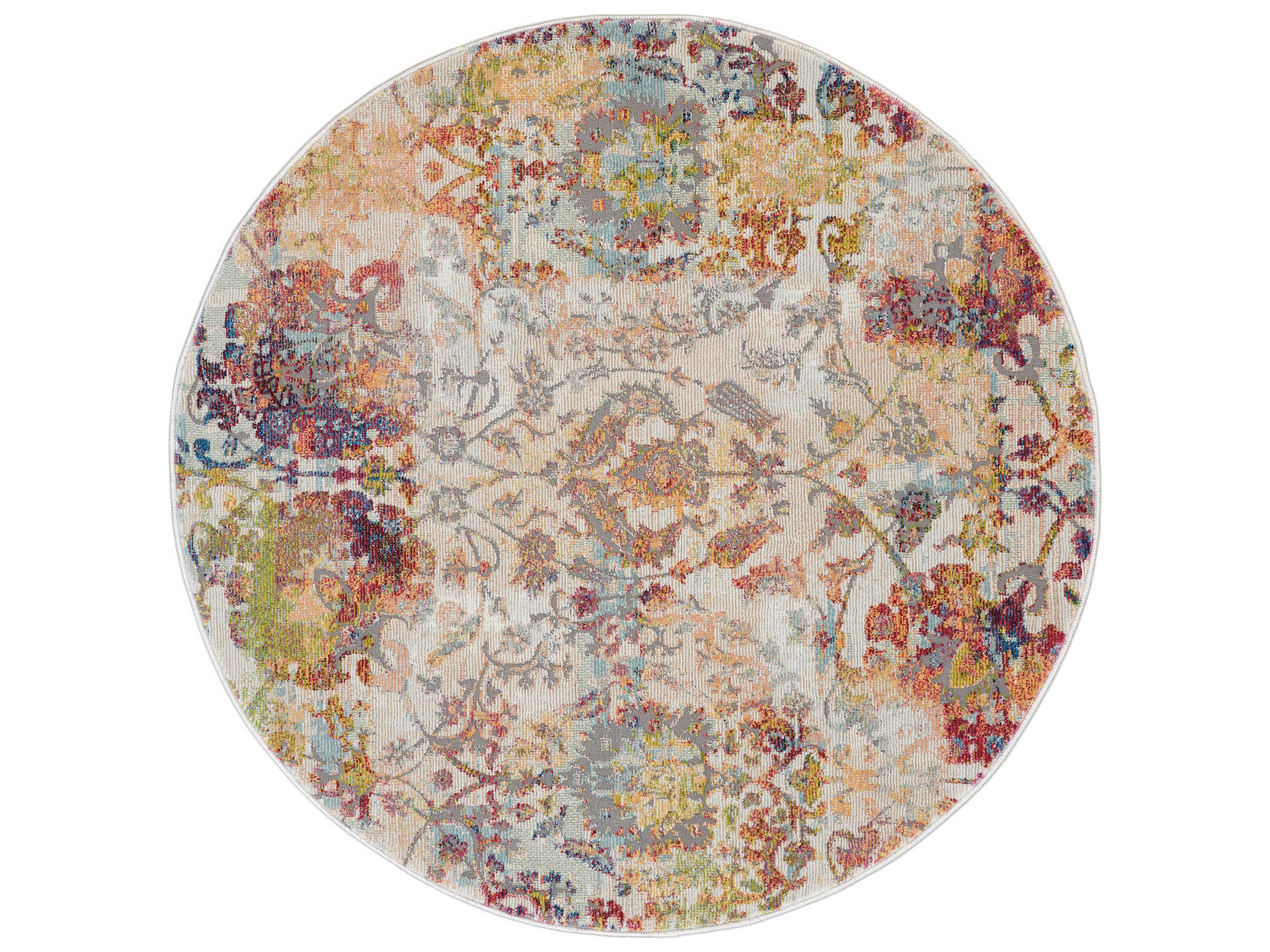 Ankara Global Floral Area Rug