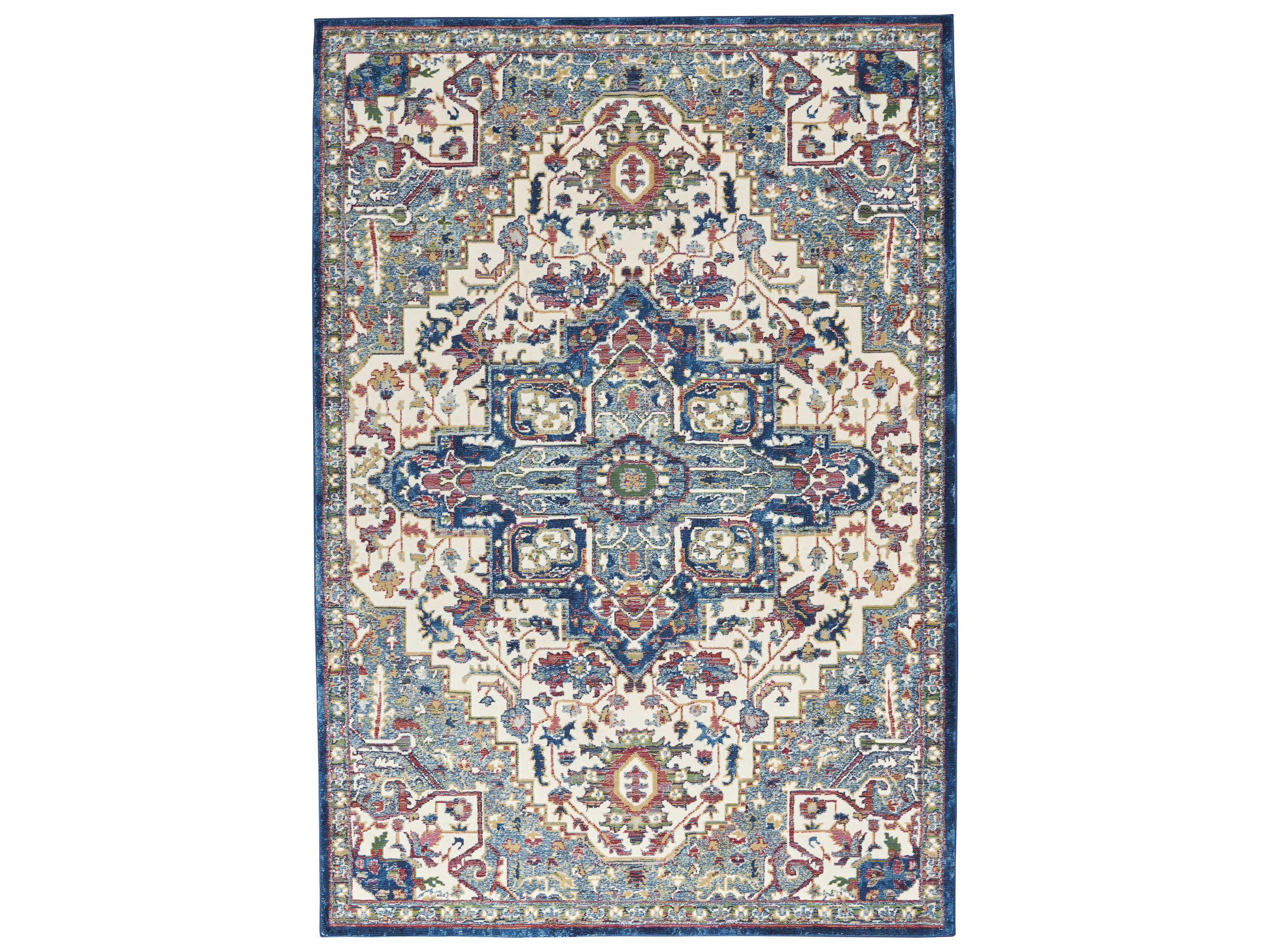 Ankara Global Floral Area Rug