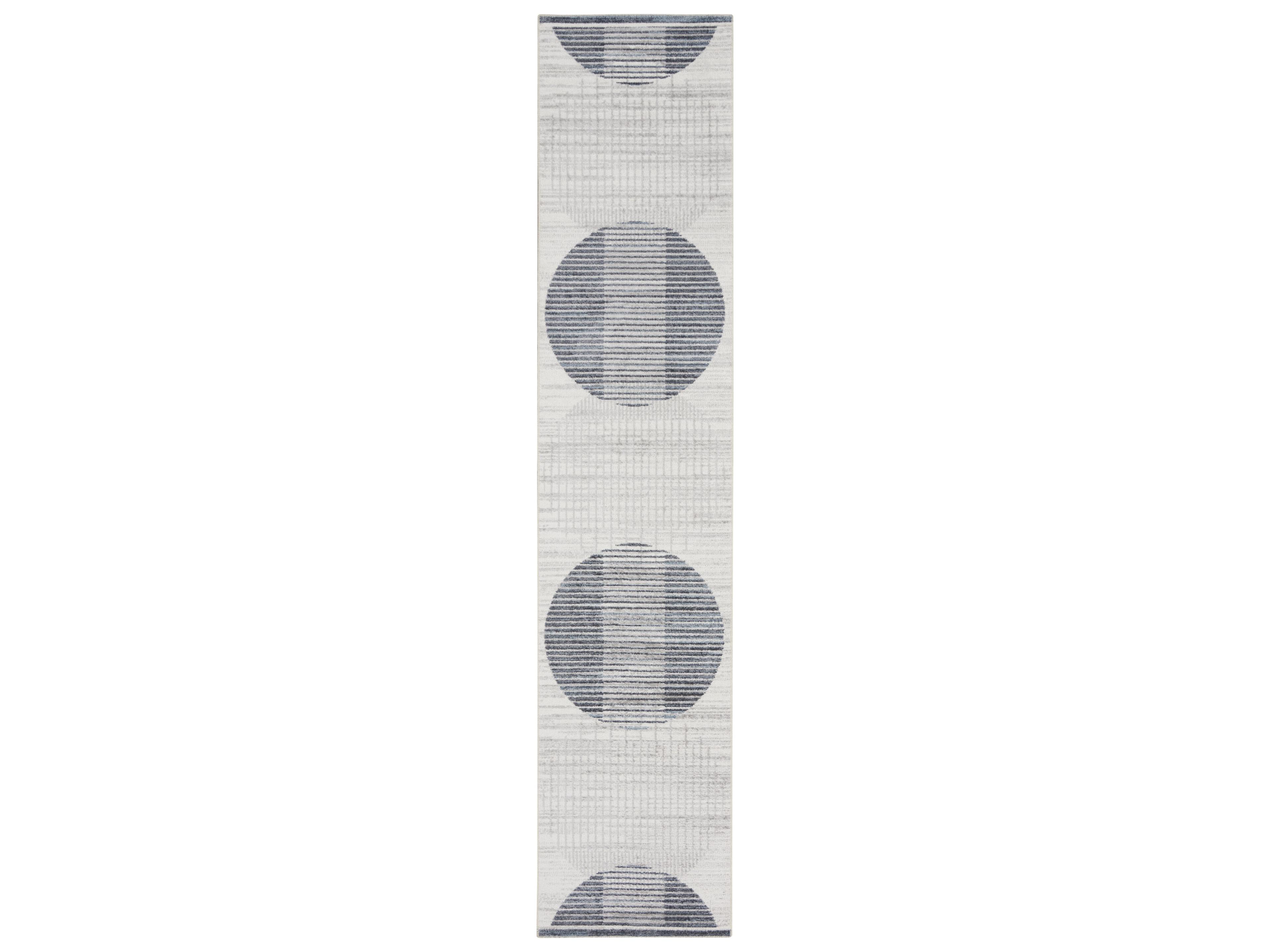 Astra Machine Washable Geometric Runner Area Rug