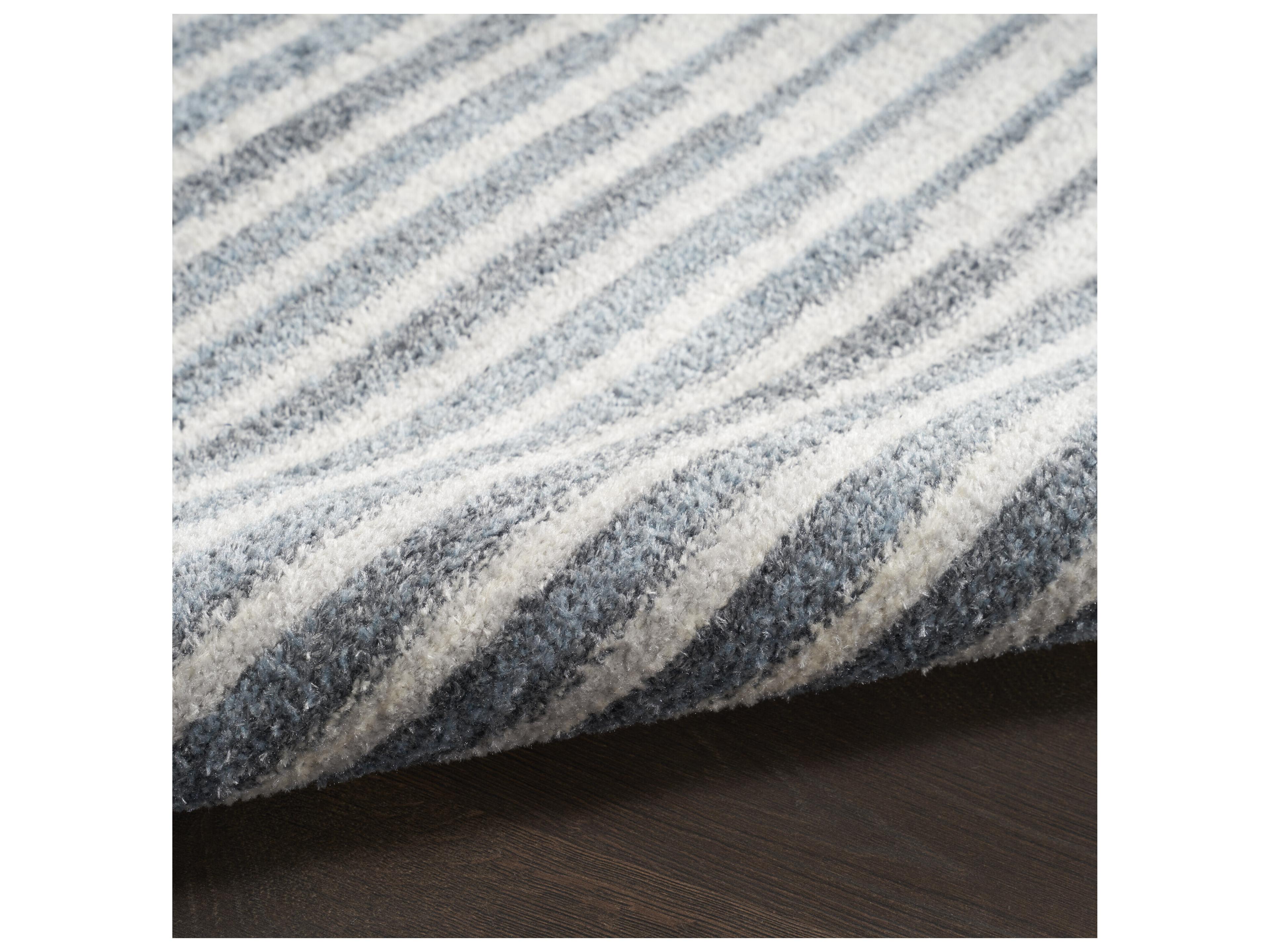 Nourison Astra Machine Washable Geometric Runner Area Rug