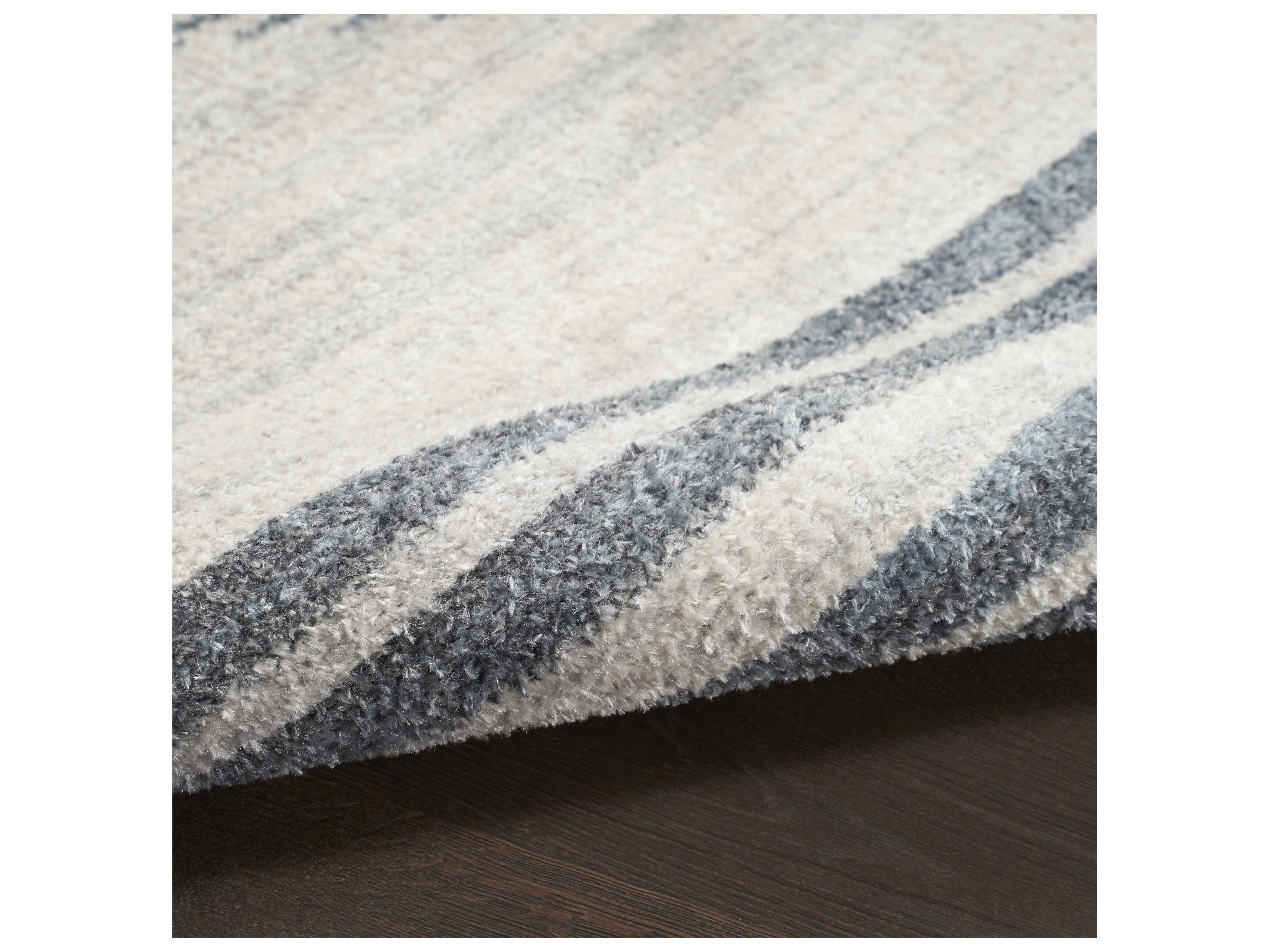 Nourison Astra Machine Washable Geometric Runner Area Rug