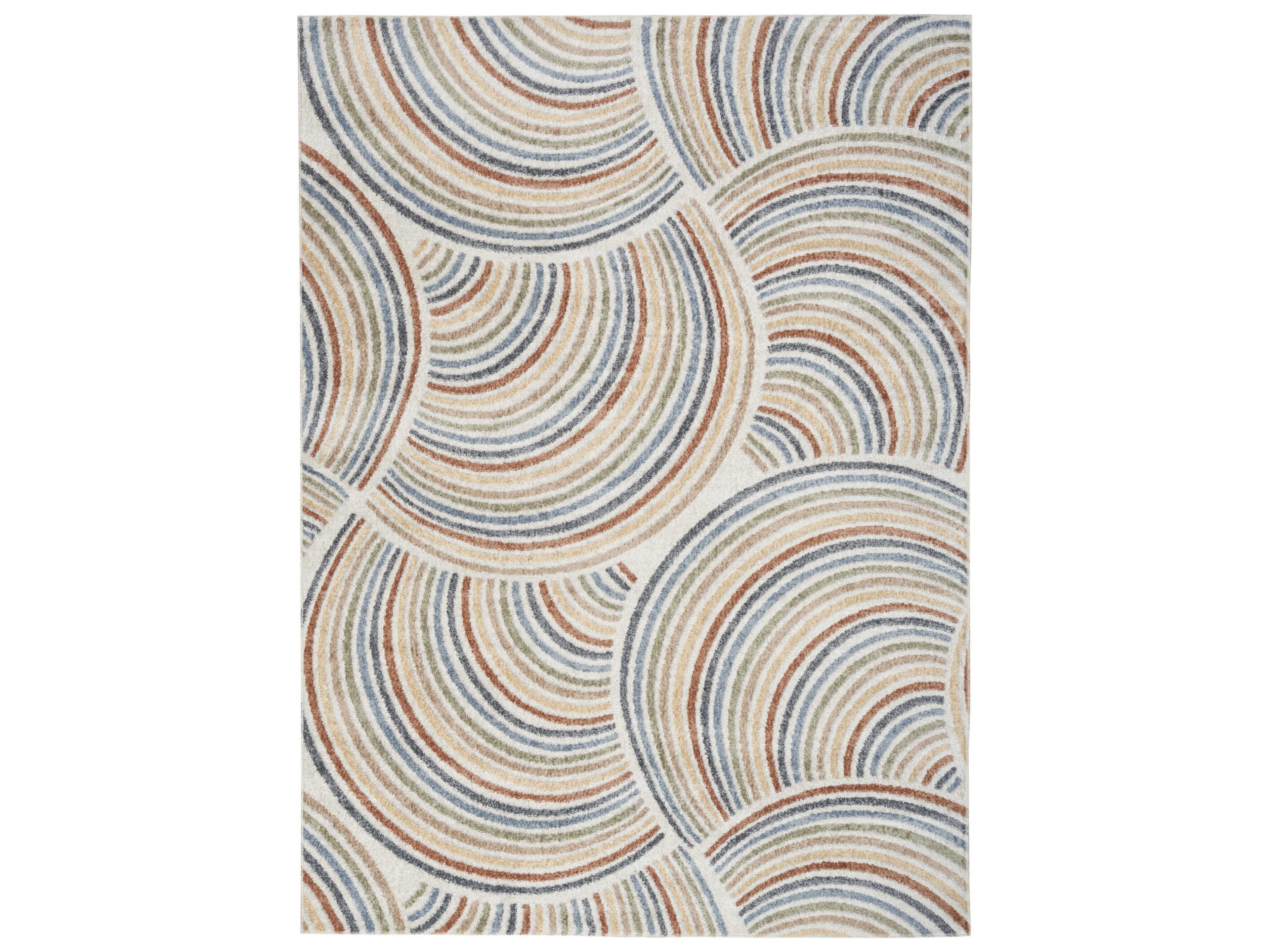 Astra Machine Washable Geometric Area Rug