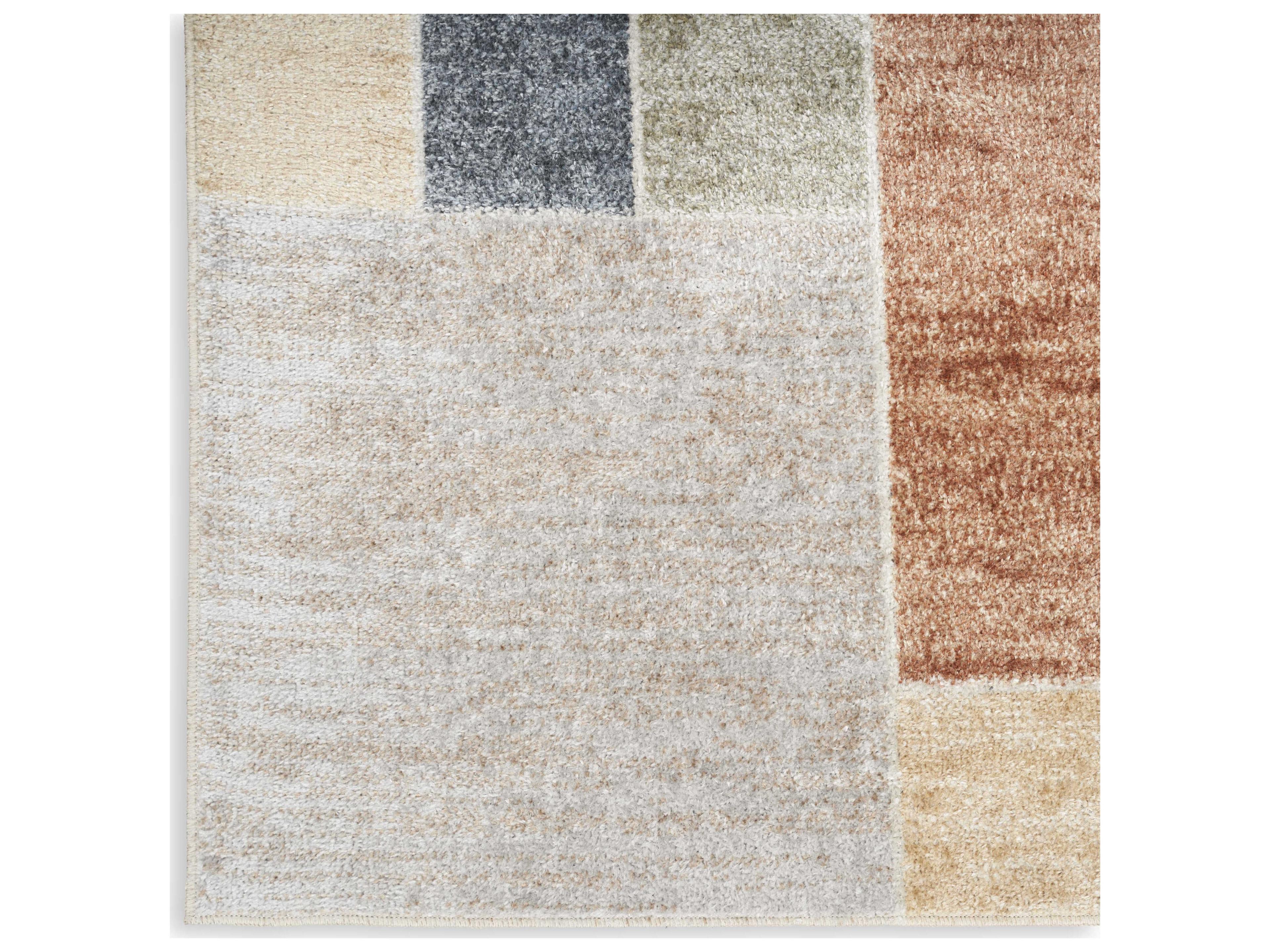 Nourison Astra Machine Washable Geometric Area Rug