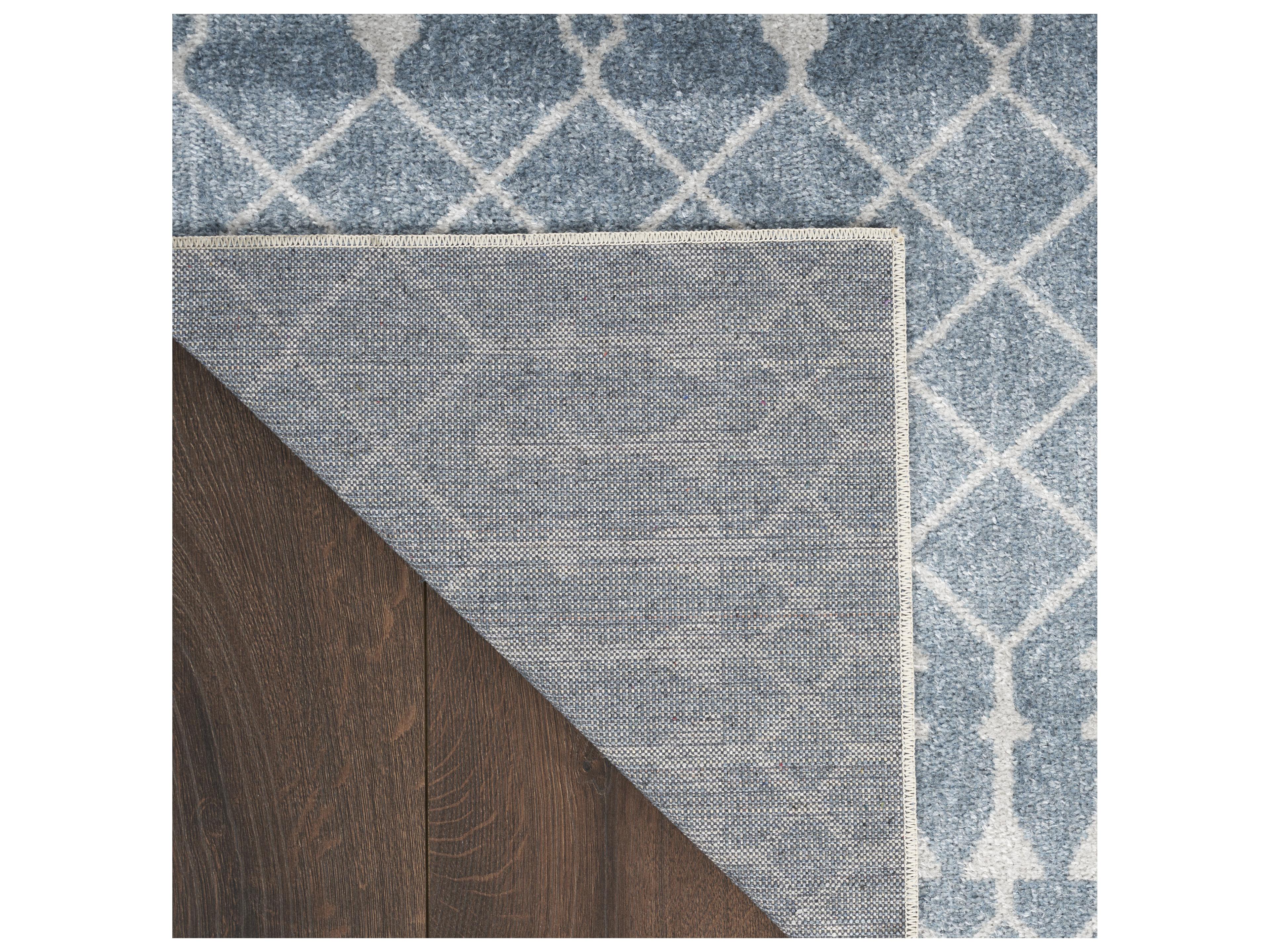 Nourison Astra Machine Washable Geometric Runner Area Rug