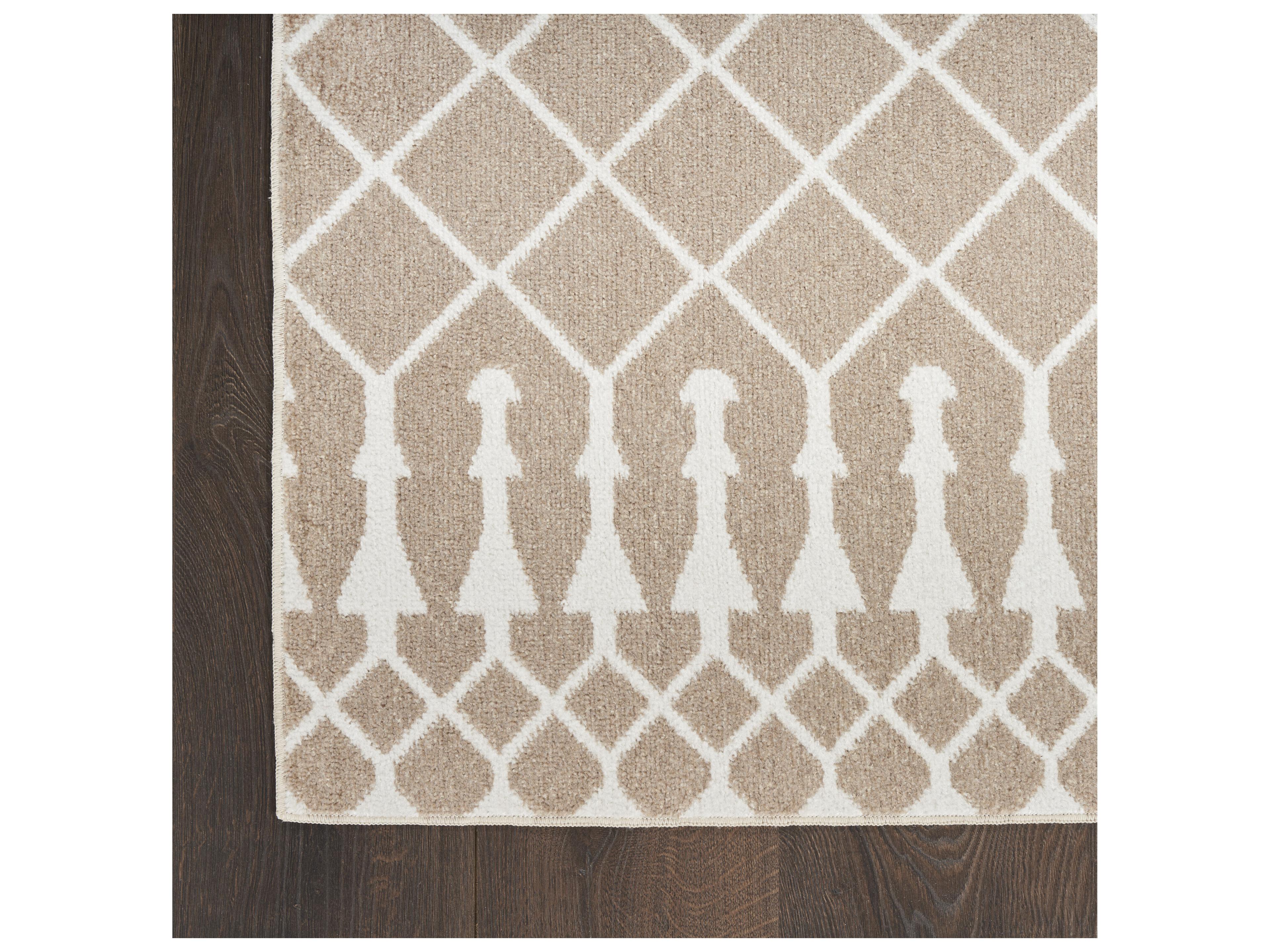 Nourison Astra Machine Washable Geometric Area Rug