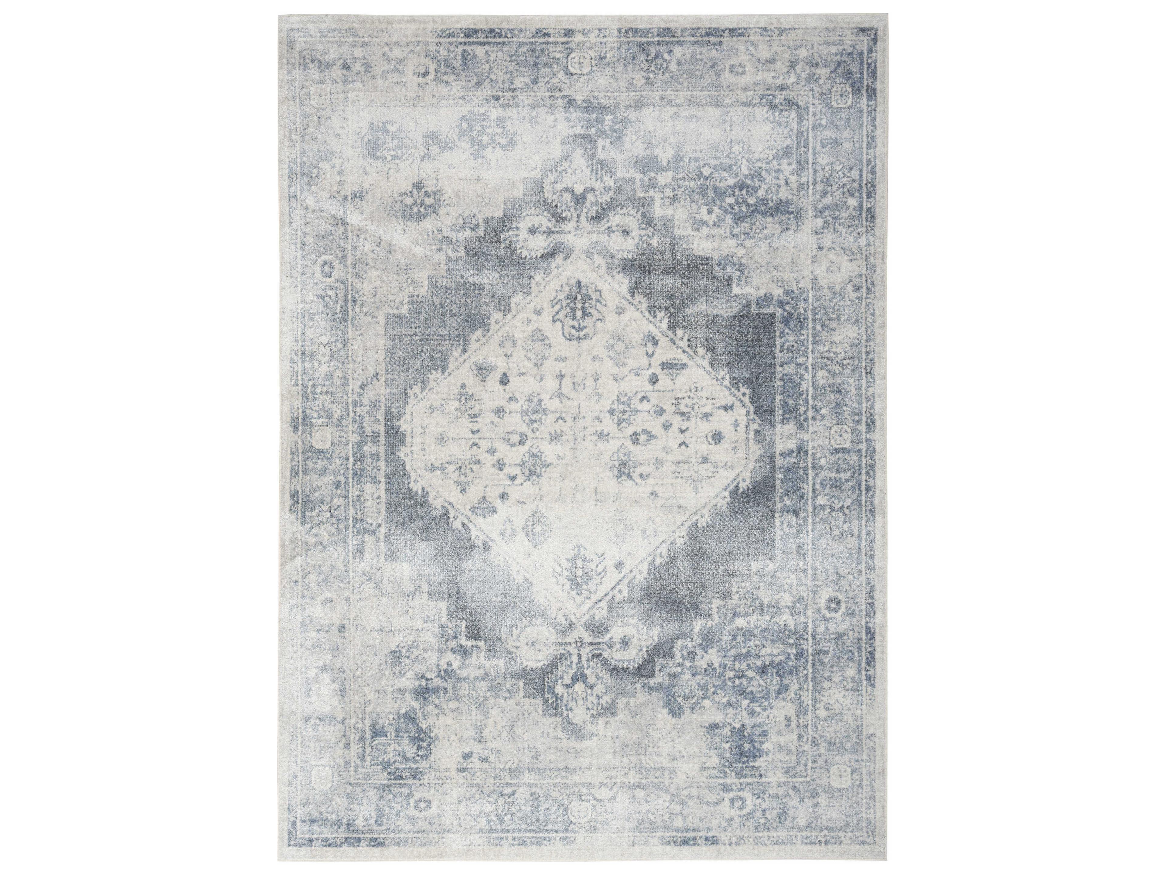 Astra Machine Washable Bordered Area Rug