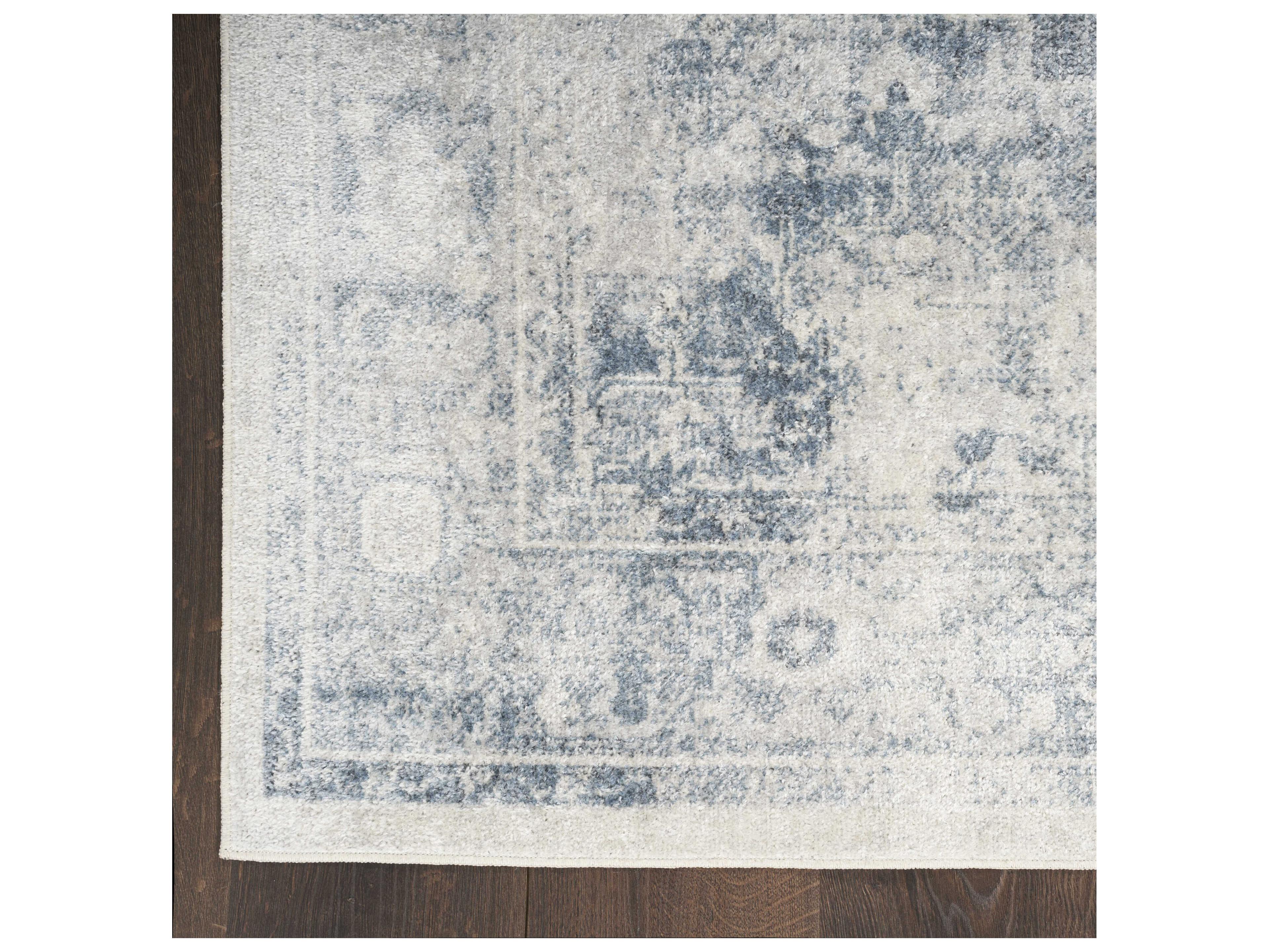 Nourison Astra Machine Washable Bordered Area Rug