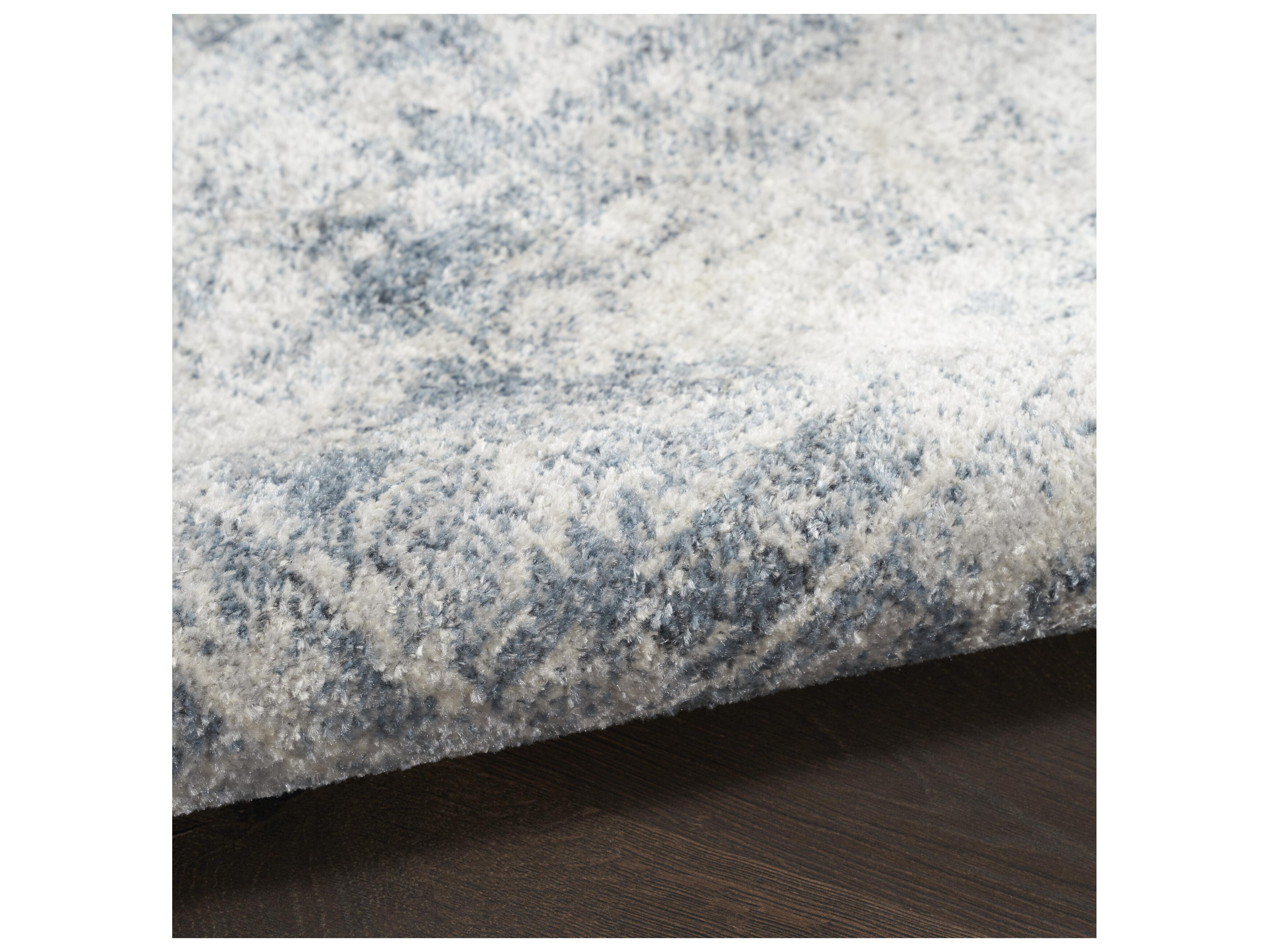 Nourison Astra Machine Washable Bordered Runner Area Rug