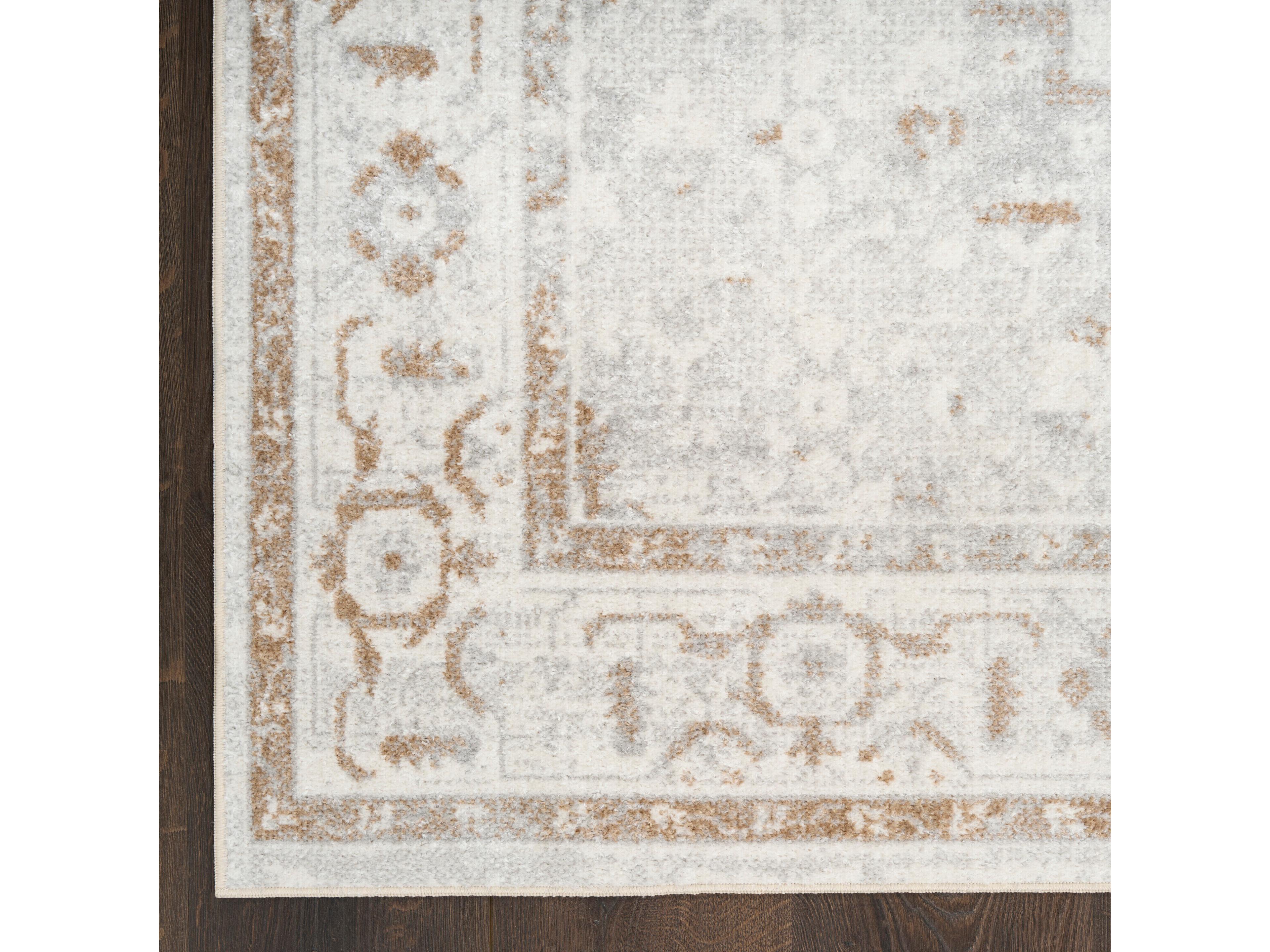 Nourison Astra Machine Washable Bordered Area Rug