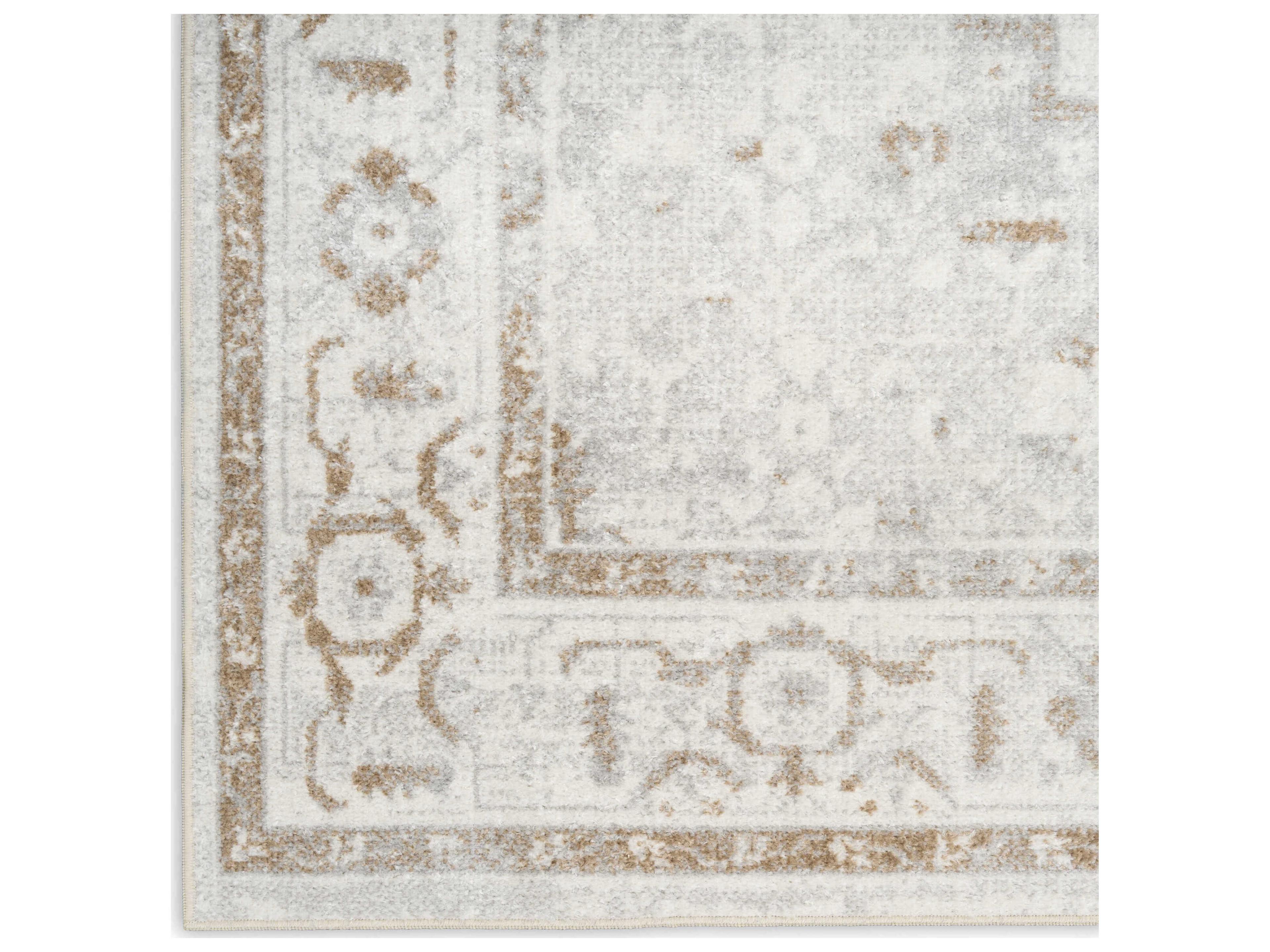 Nourison Astra Machine Washable Bordered Area Rug