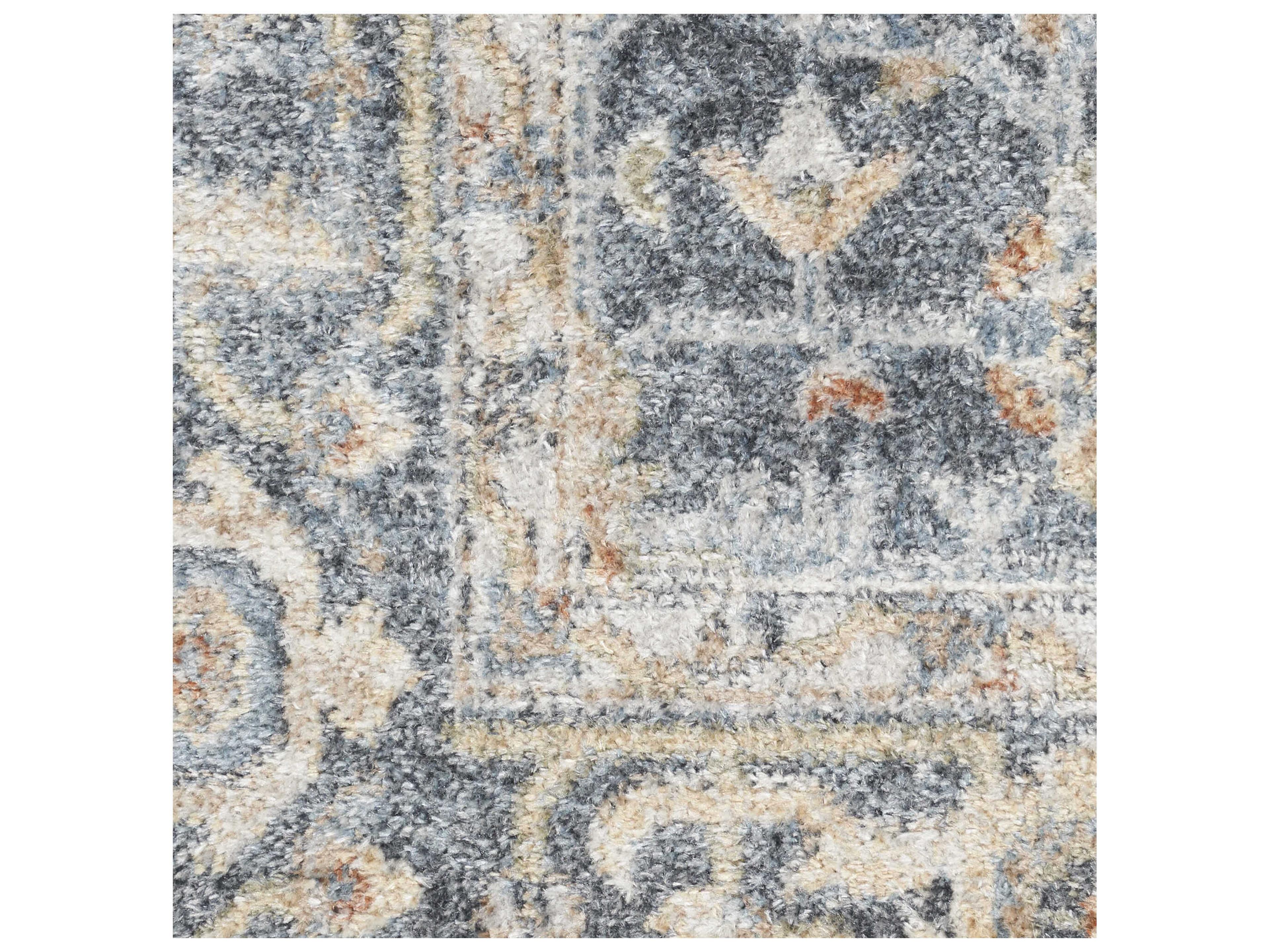 Nourison Astra Machine Washable Bordered Area Rug