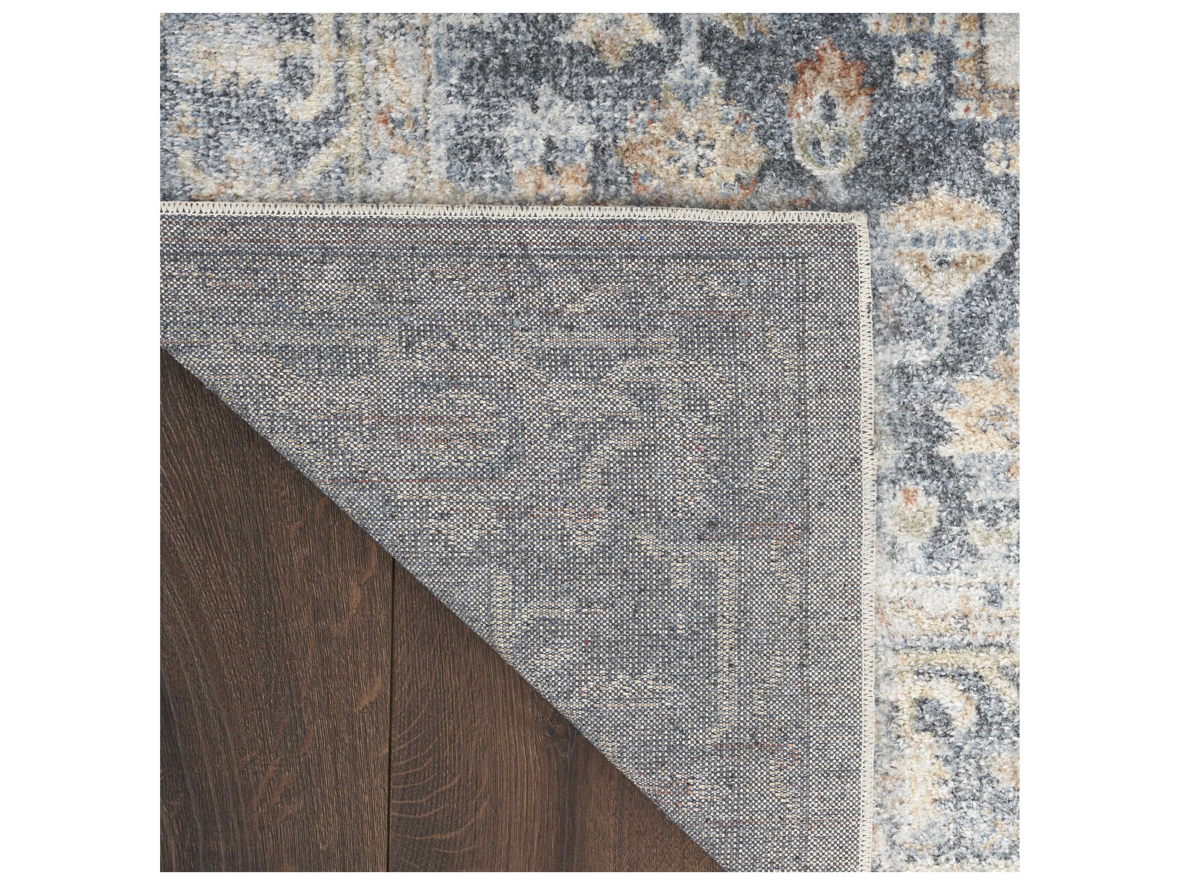 Nourison Astra Machine Washable Bordered Area Rug