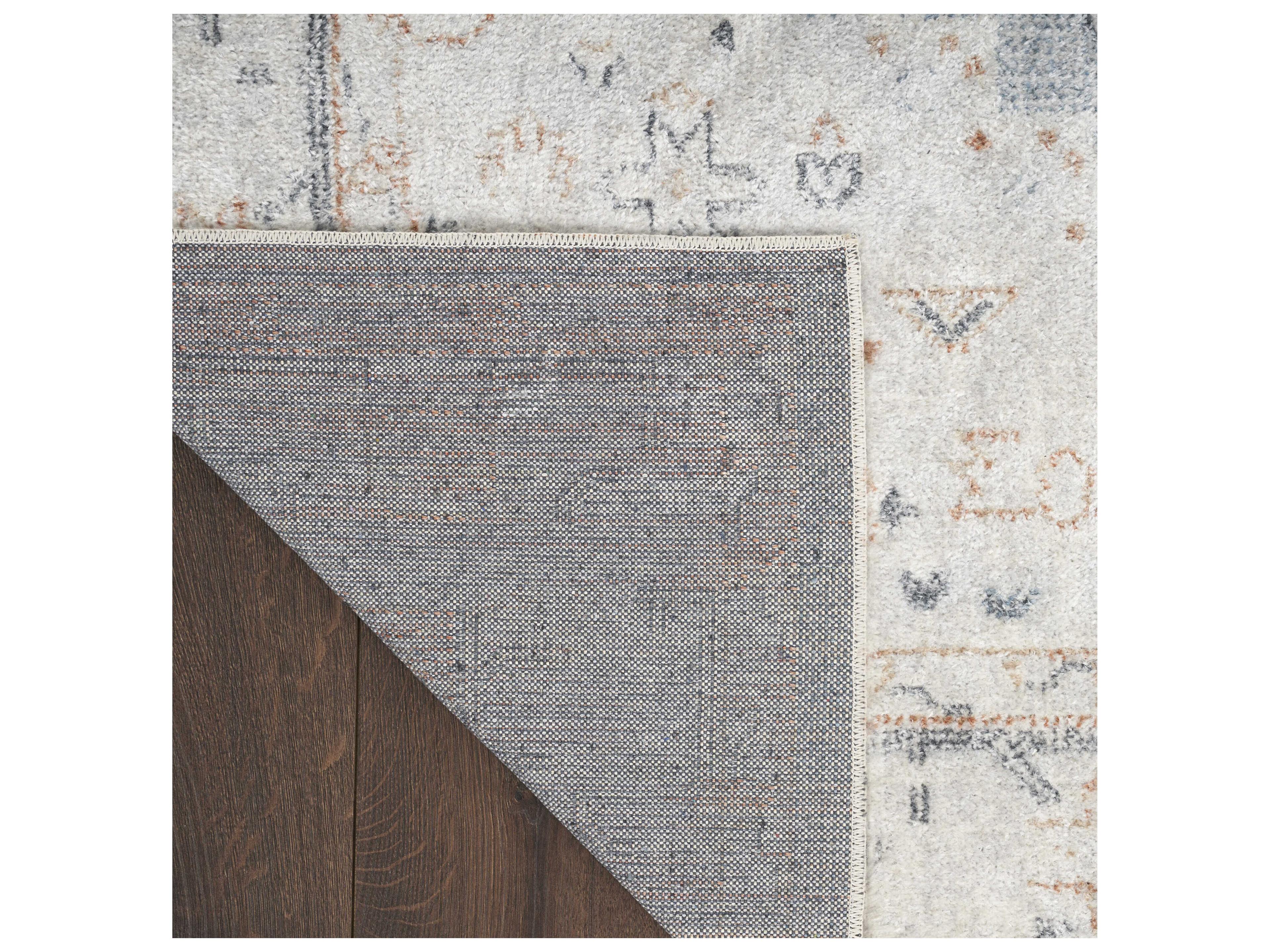 Nourison Astra Machine Washable Bordered Area Rug