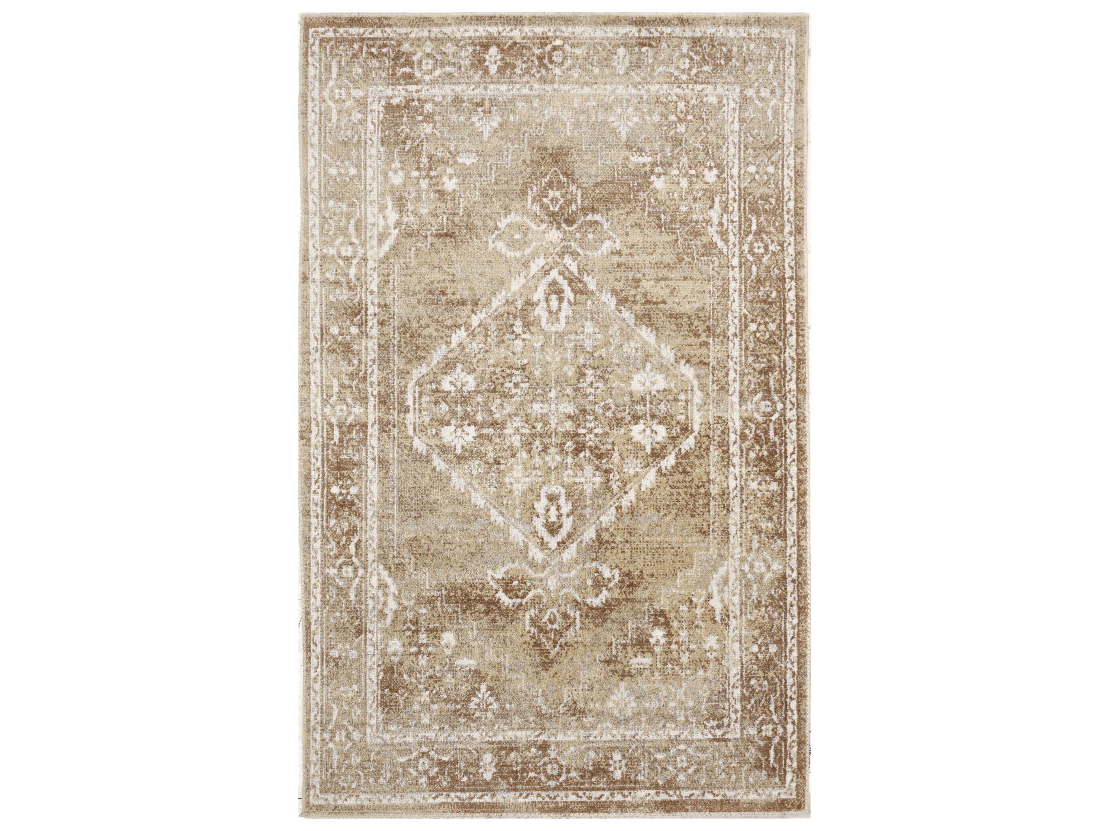 Astra Machine Washable Bordered Area Rug