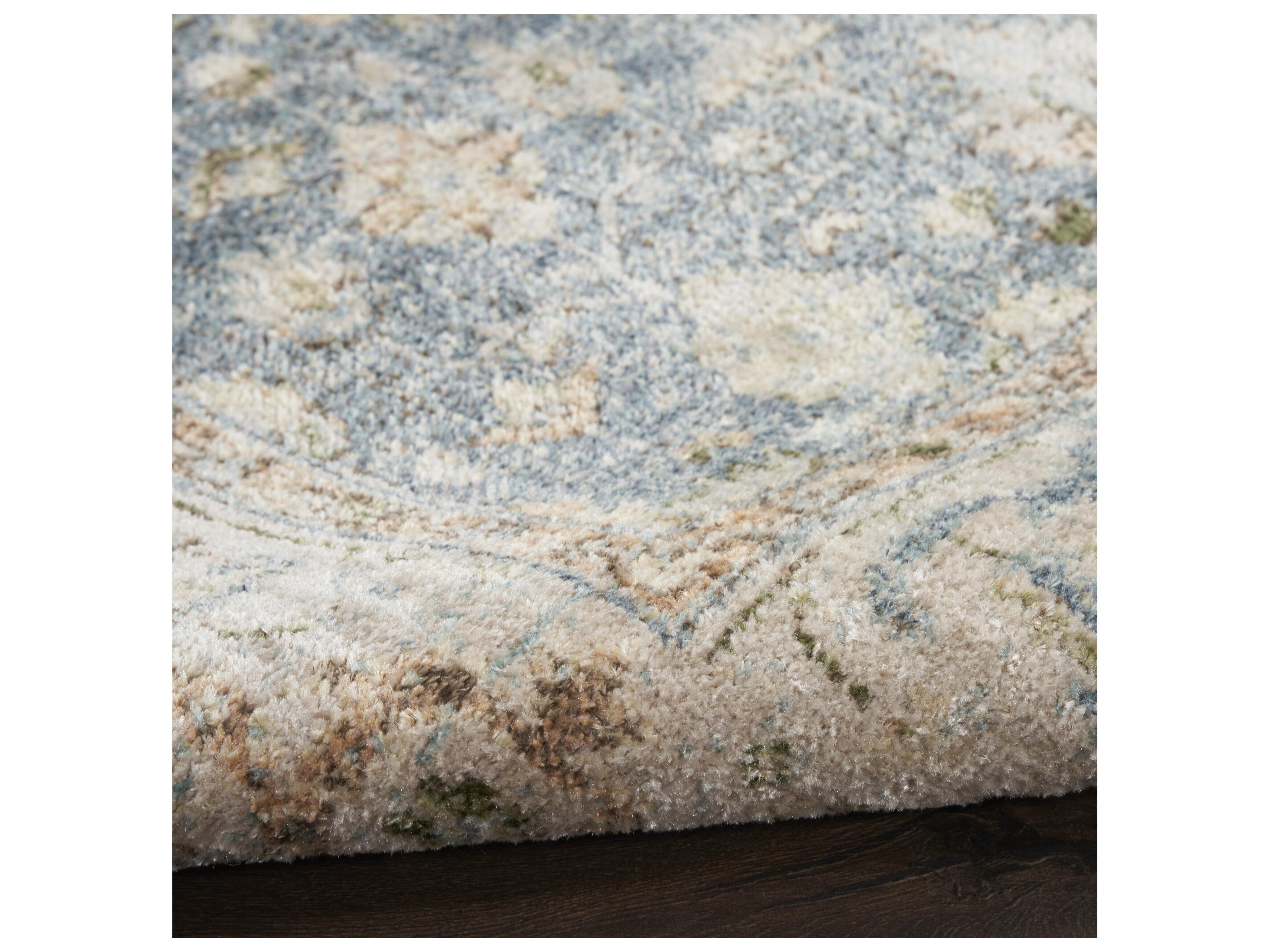 Nourison Astra Machine Washable Bordered Area Rug