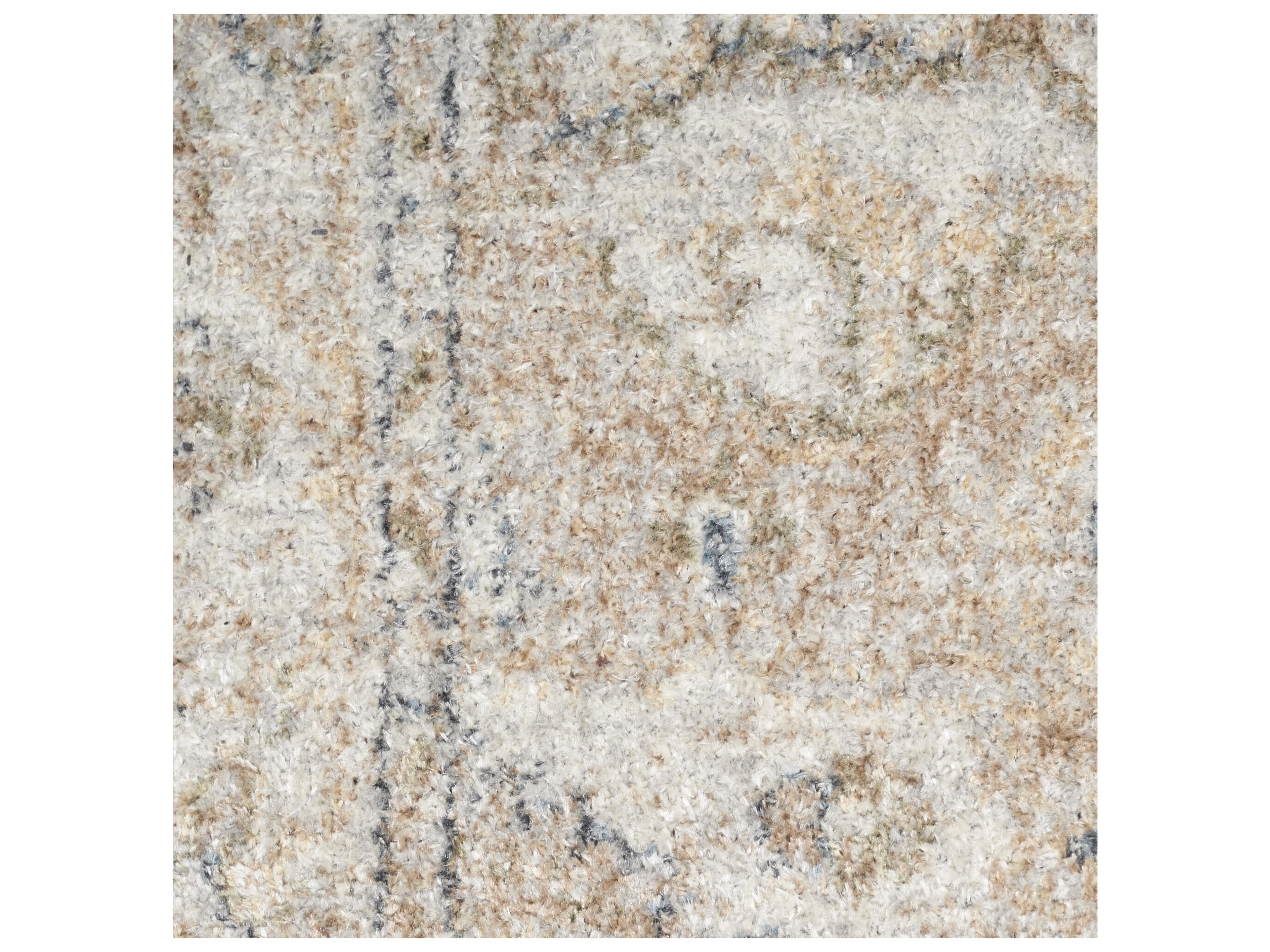 Nourison Astra Machine Washable Bordered Runner Area Rug