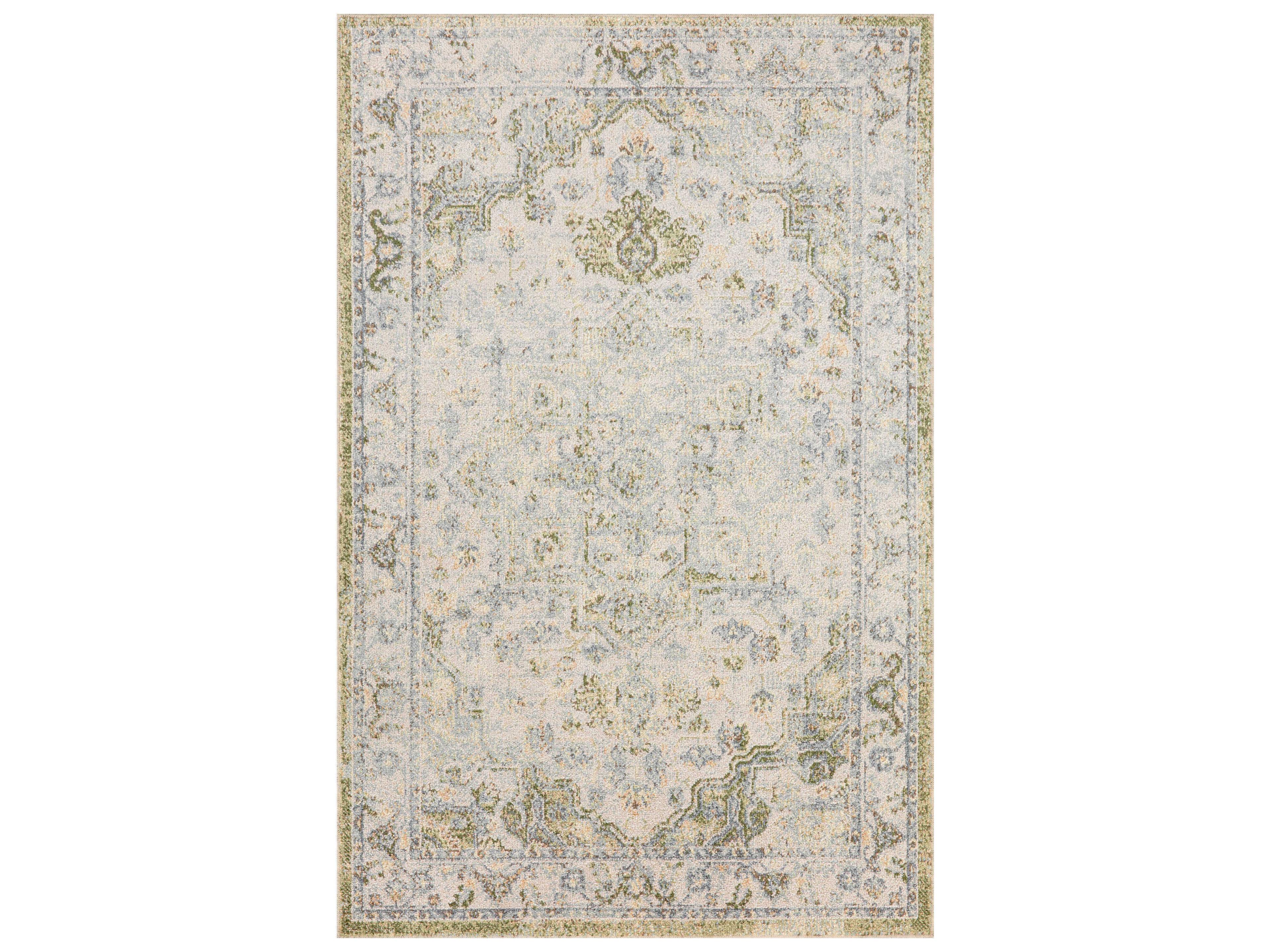 Astra Washables Area Rug Traditional Medallion