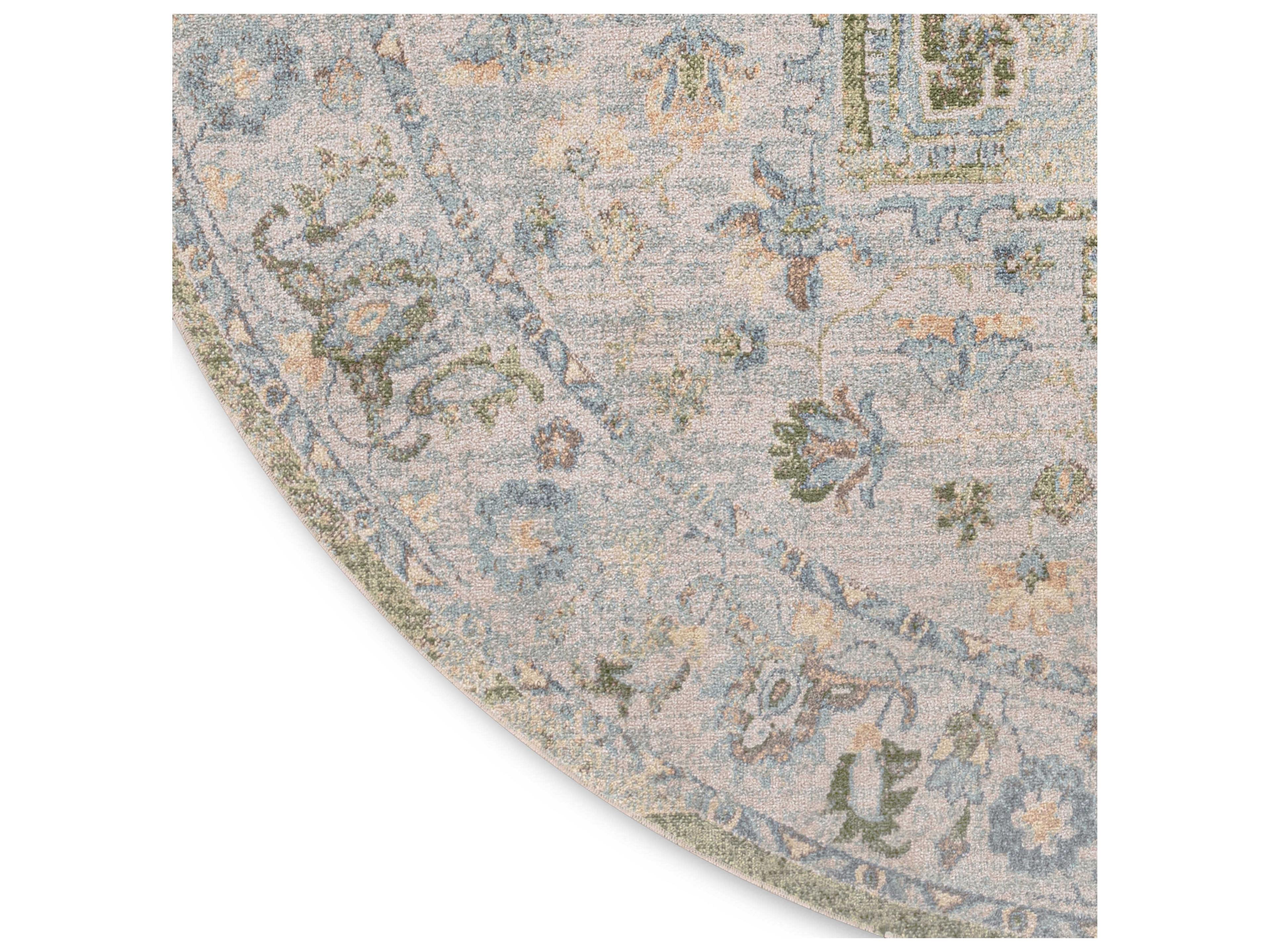 Nourison Astra Machine Washable Bordered Area Rug