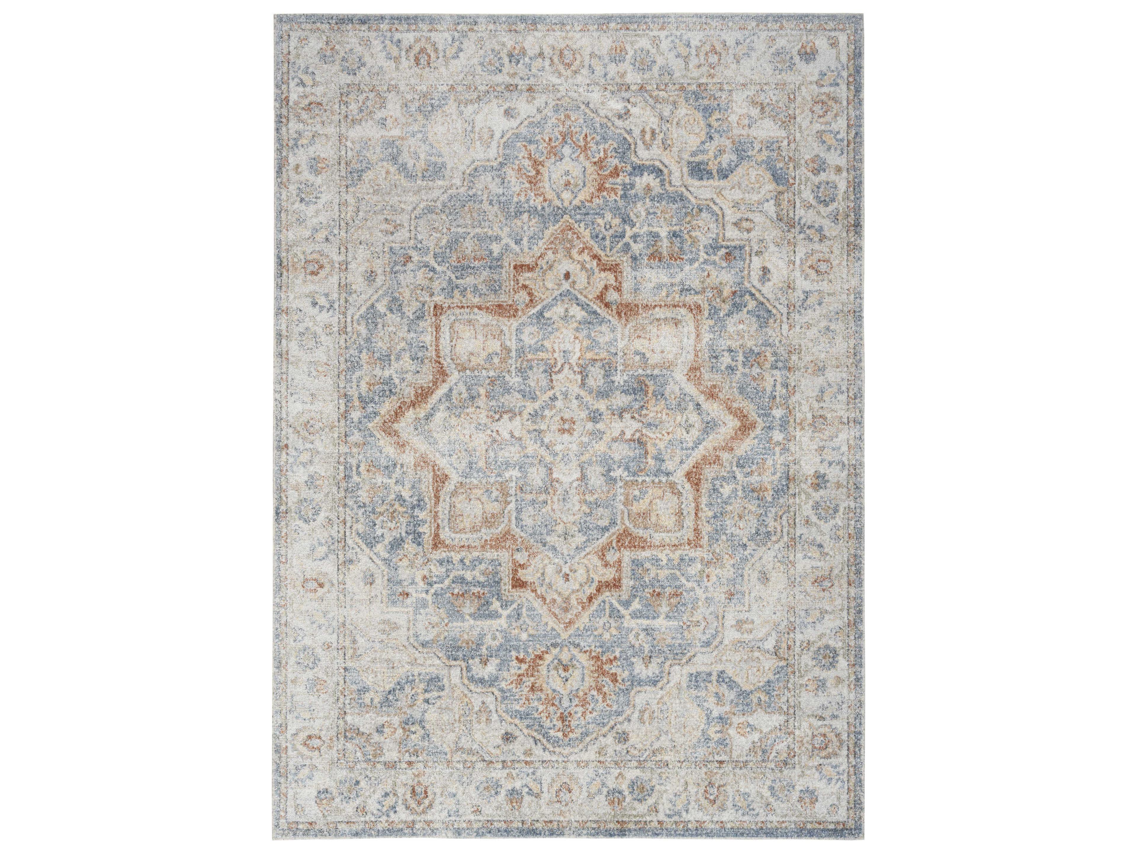 Astra Machine Washable Area Rug Persian Floral