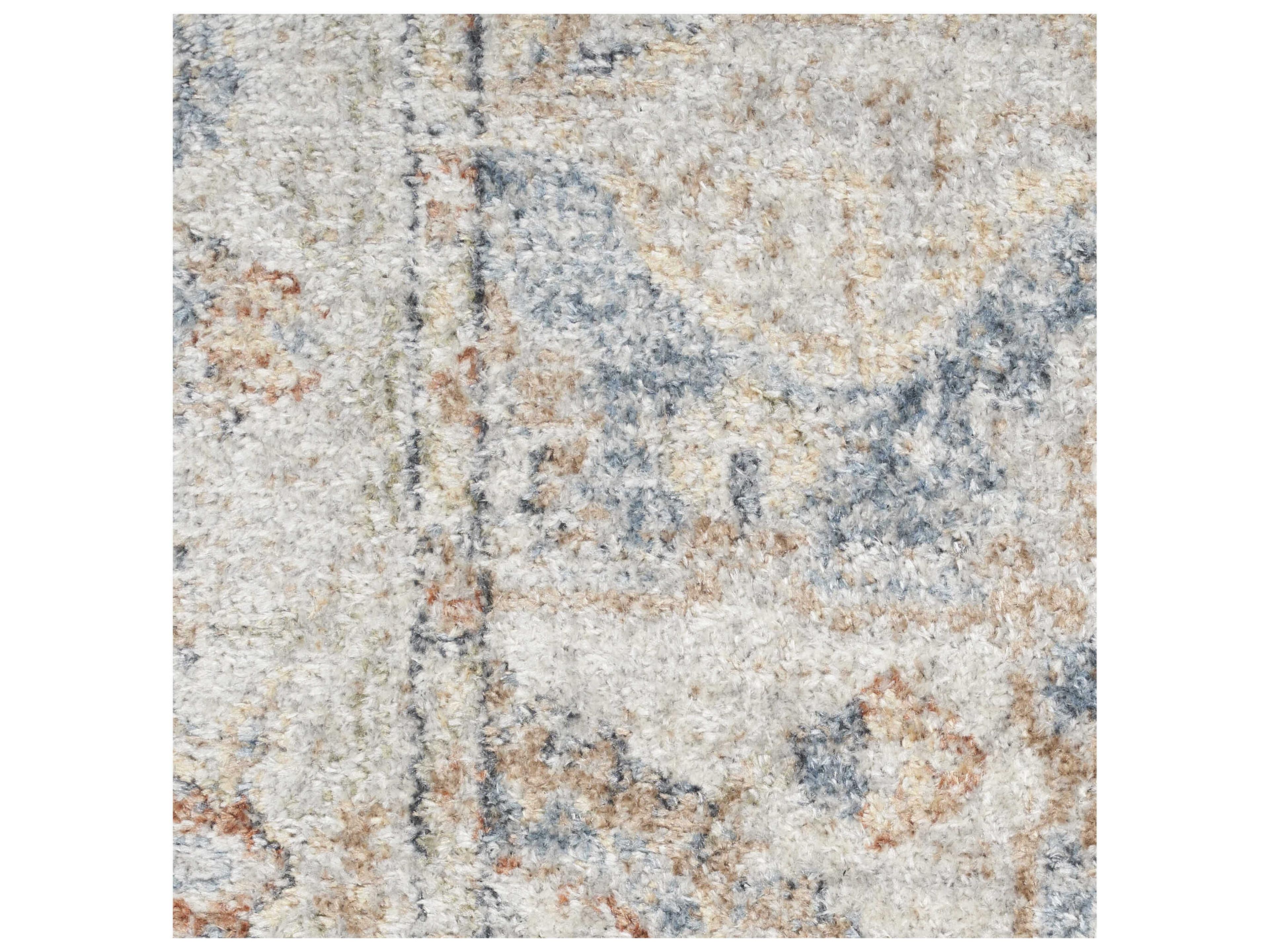 Nourison Astra Machine Washable Bordered Area Rug