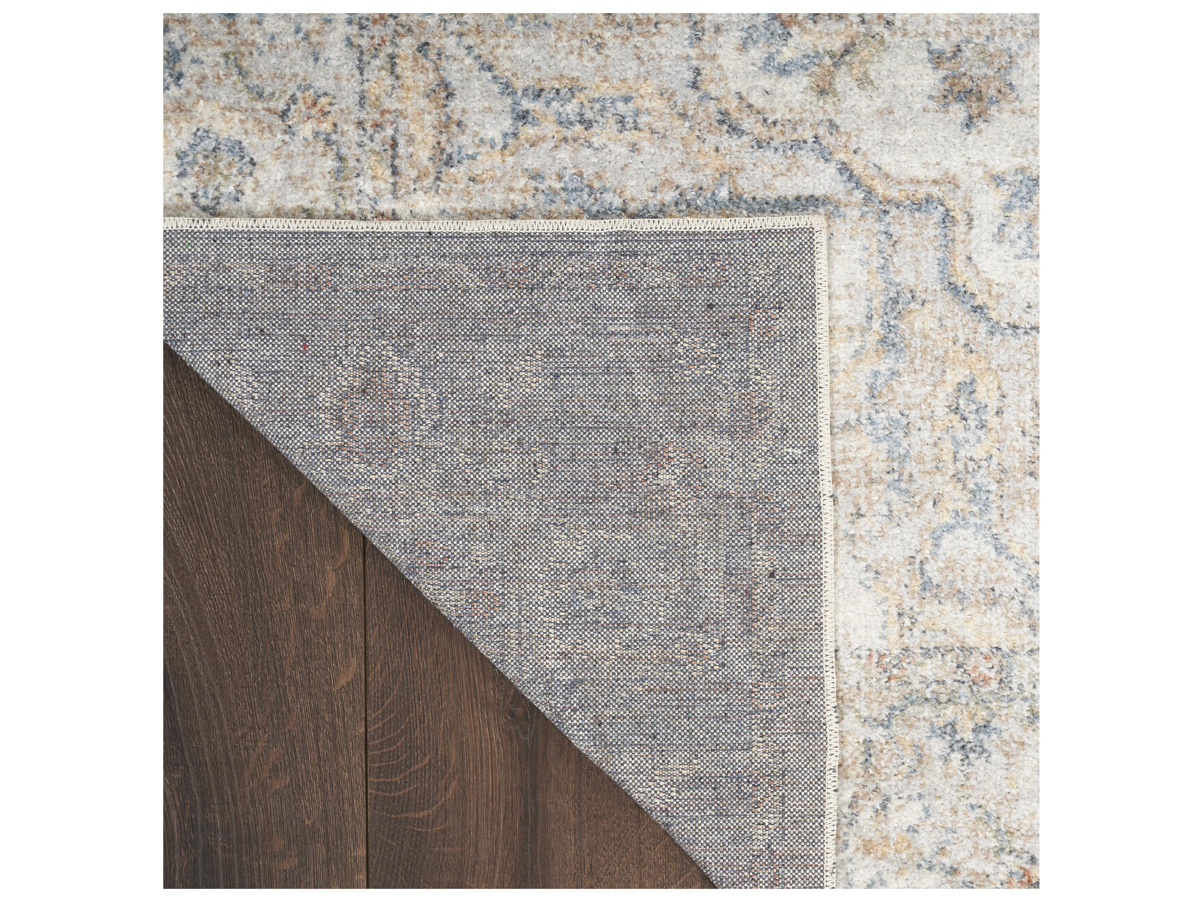 Nourison Astra Machine Washable Bordered Runner Area Rug