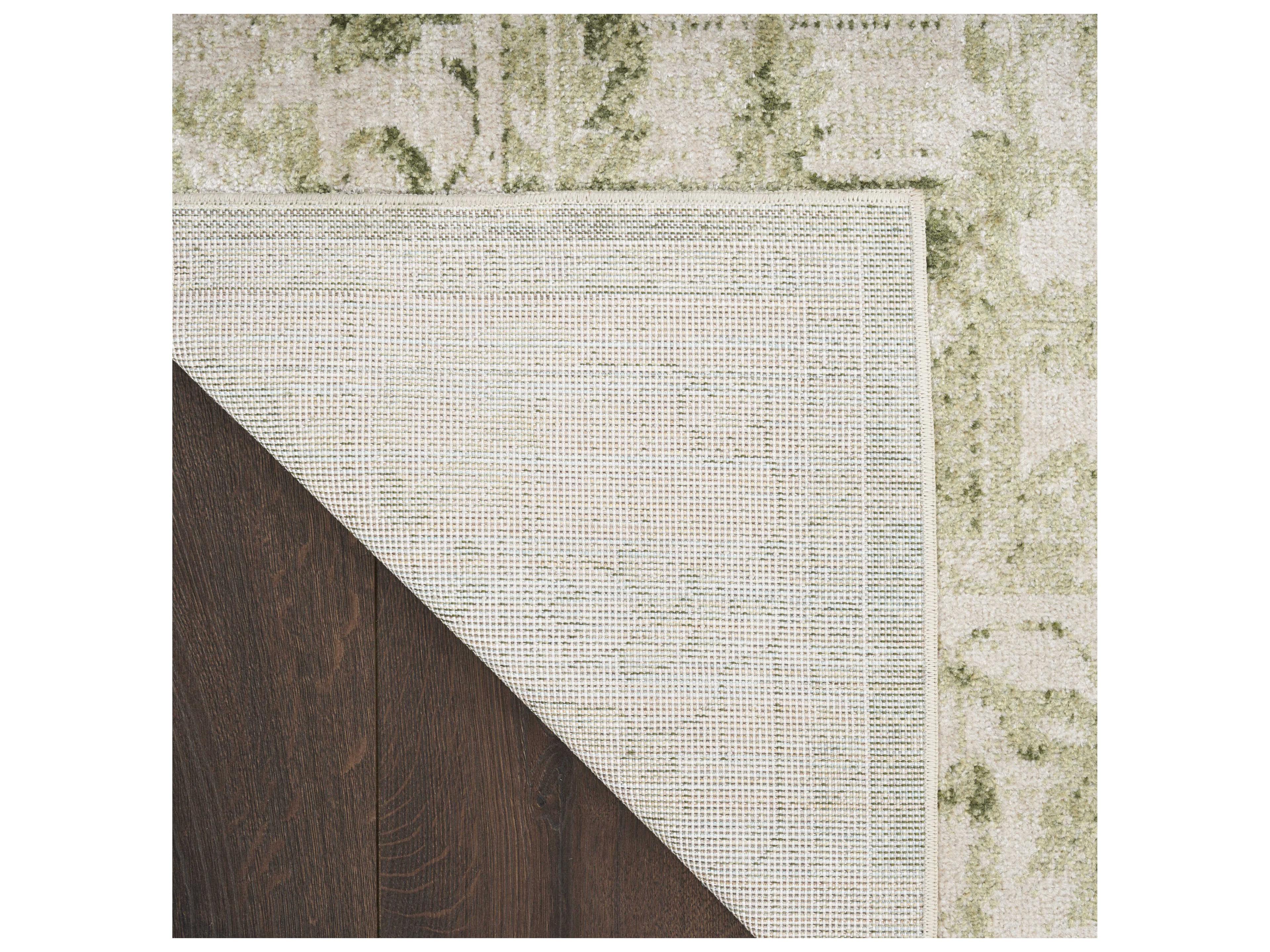 Nourison Astra Machine Washable Bordered Runner Area Rug