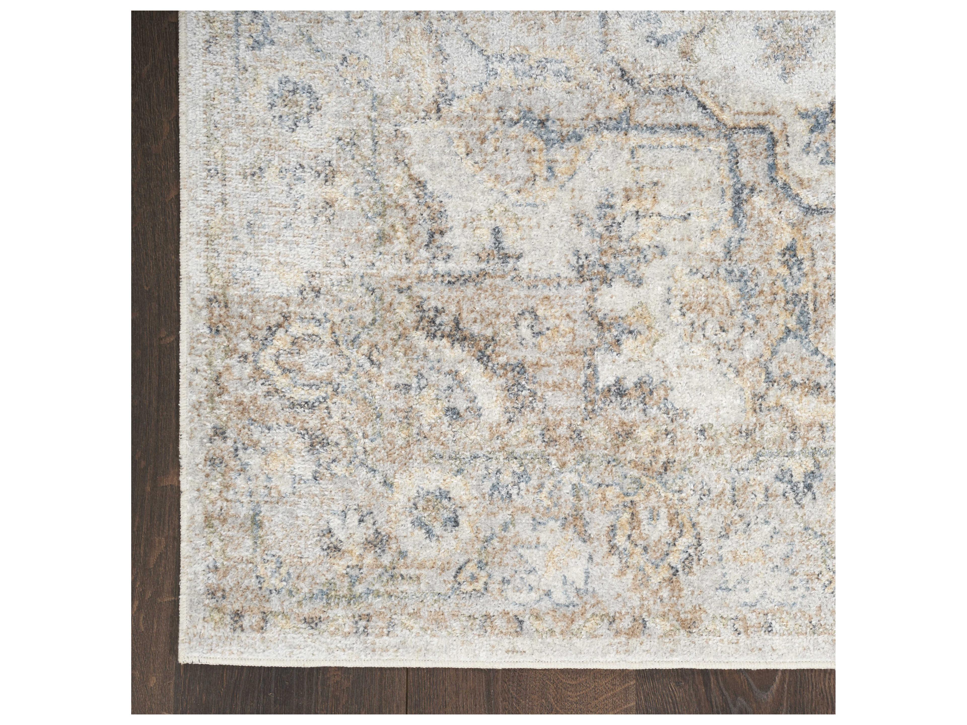 Nourison Astra Machine Washable Bordered Area Rug