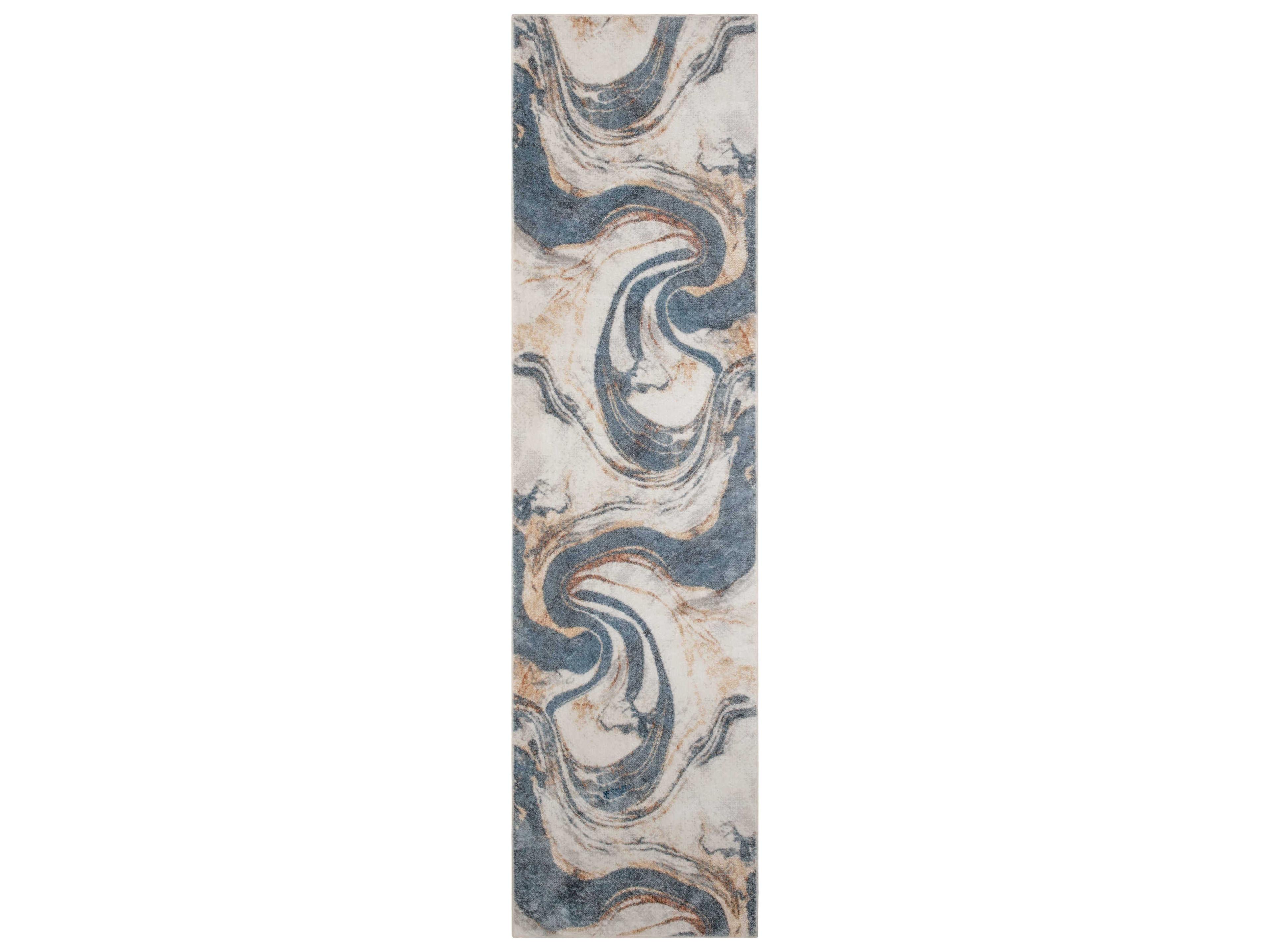 Astra Machine Washable Abstract Runner Area Rug