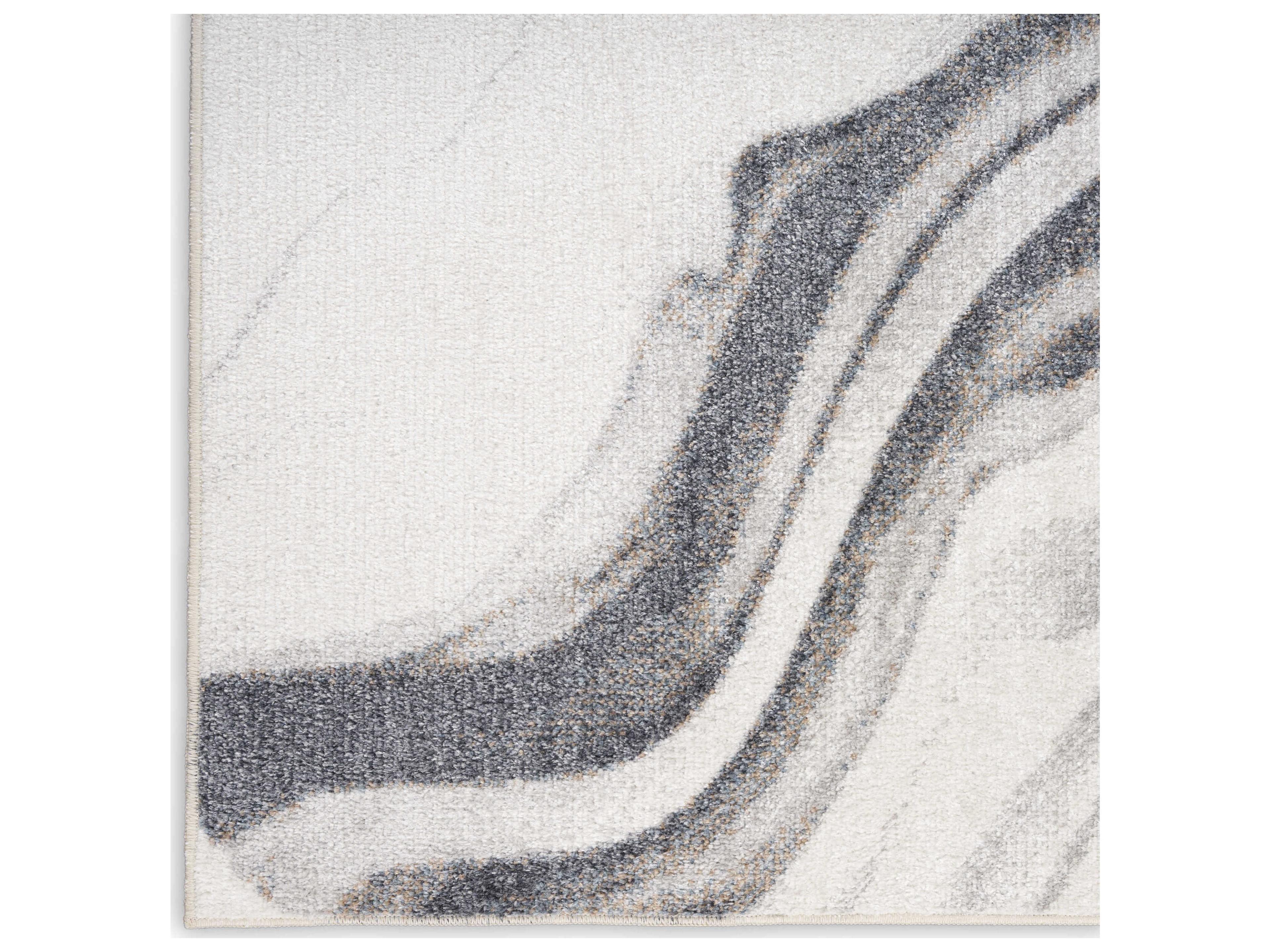 Nourison Astra Machine Washable Abstract Area Rug