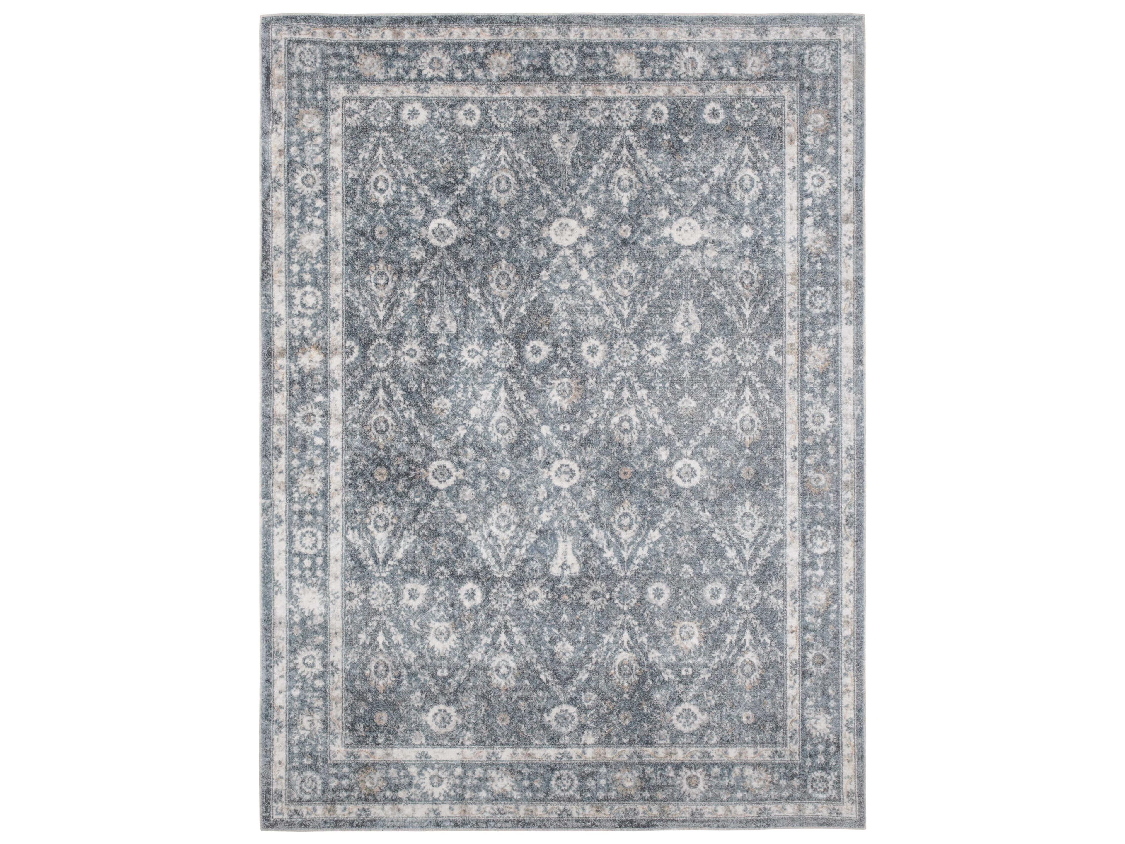 Astra Machine Washable Bordered Area Rug