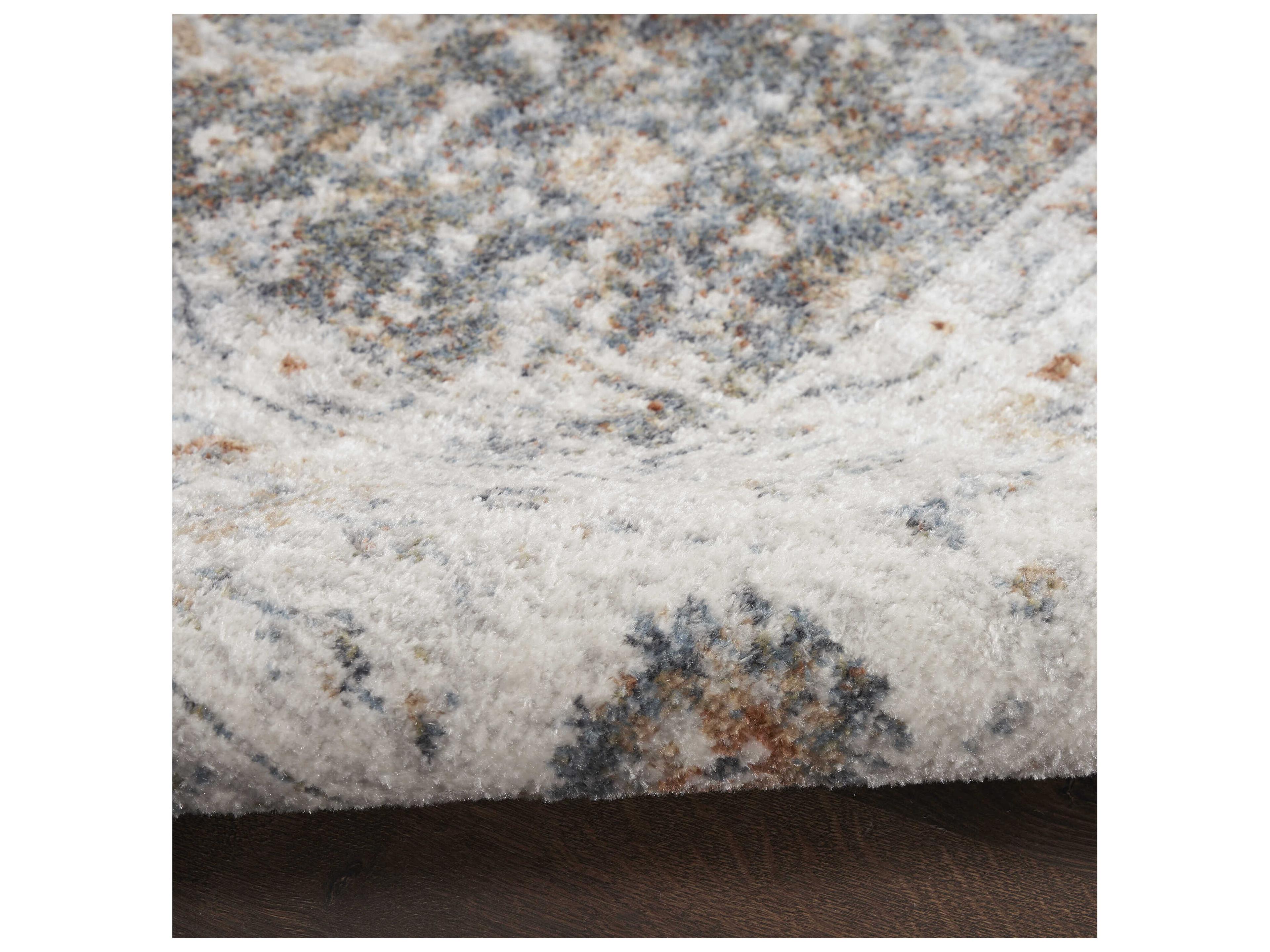 Nourison Astra Machine Washable Bordered Area Rug