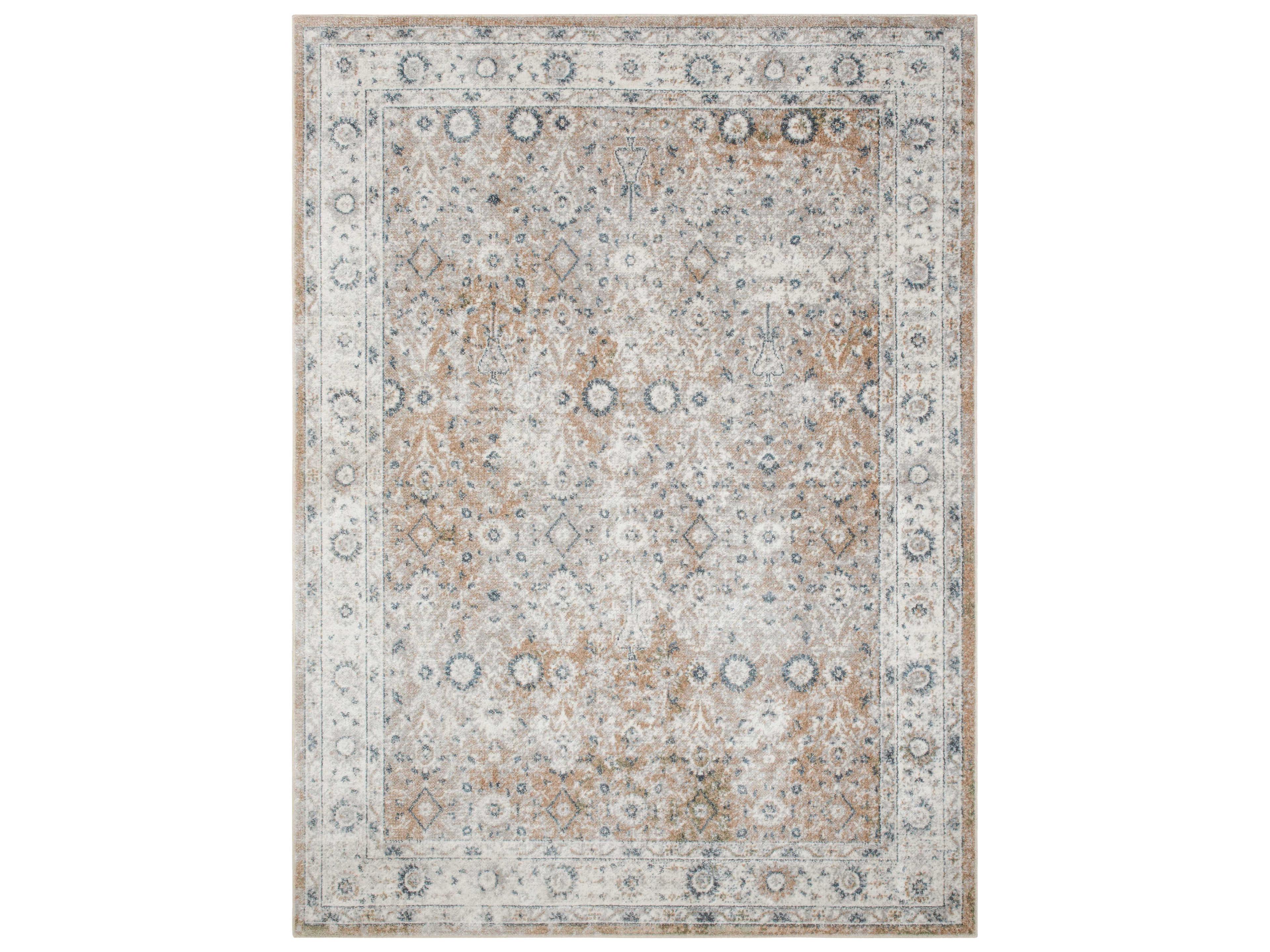 Astra Machine Washable Bordered Area Rug