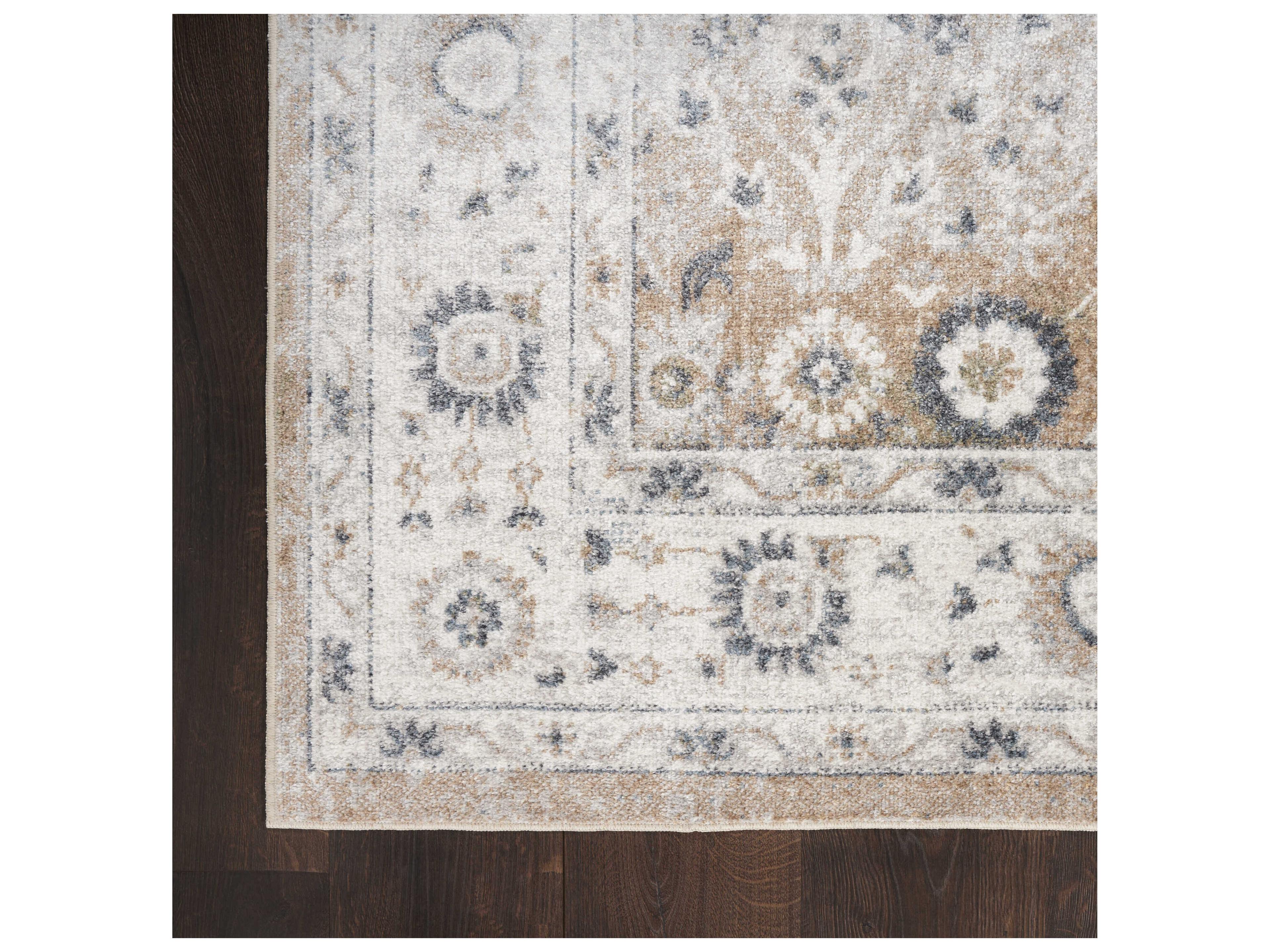 Nourison Astra Machine Washable Bordered Area Rug