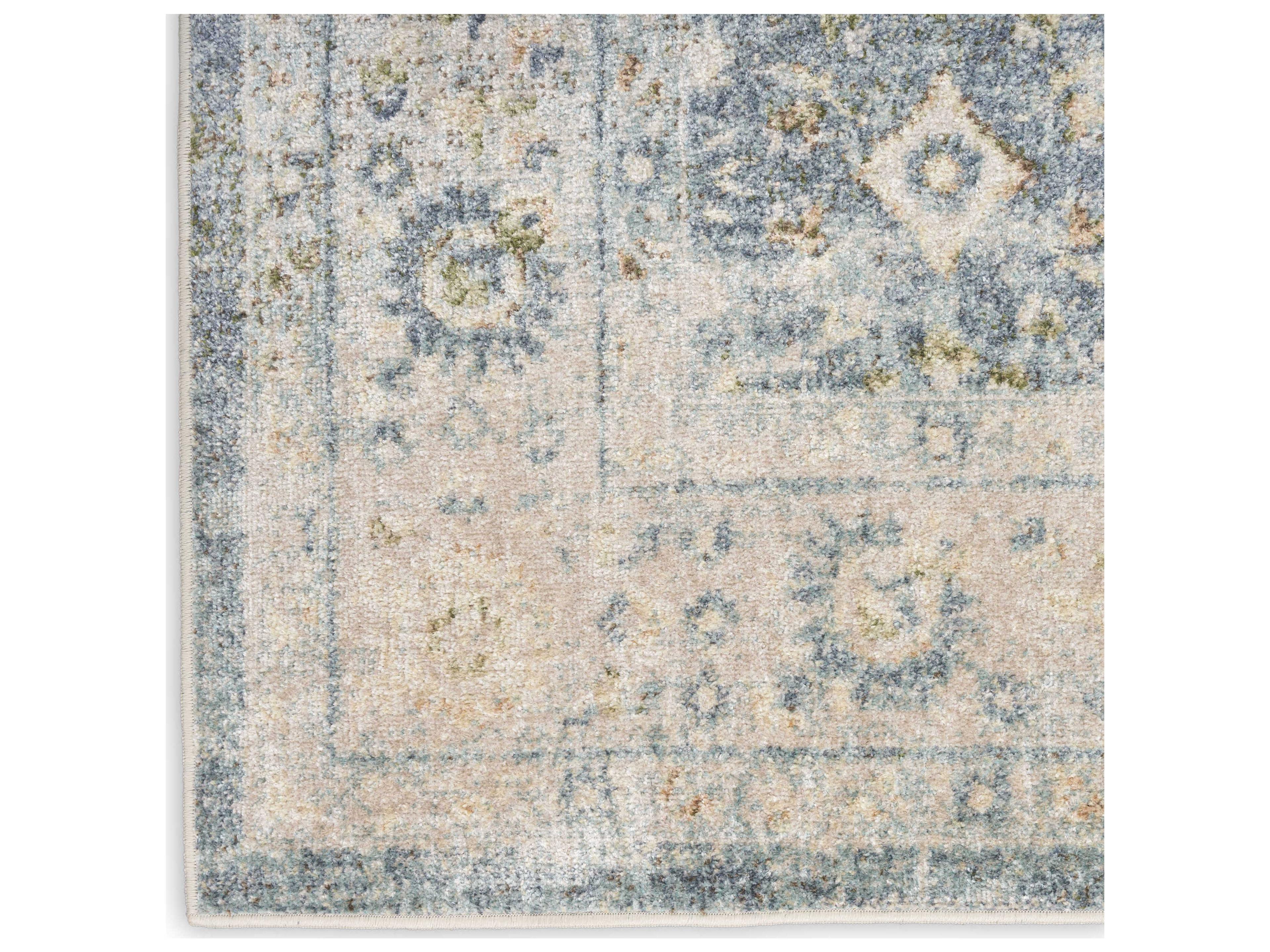 Nourison Astra Machine Washable Bordered Area Rug