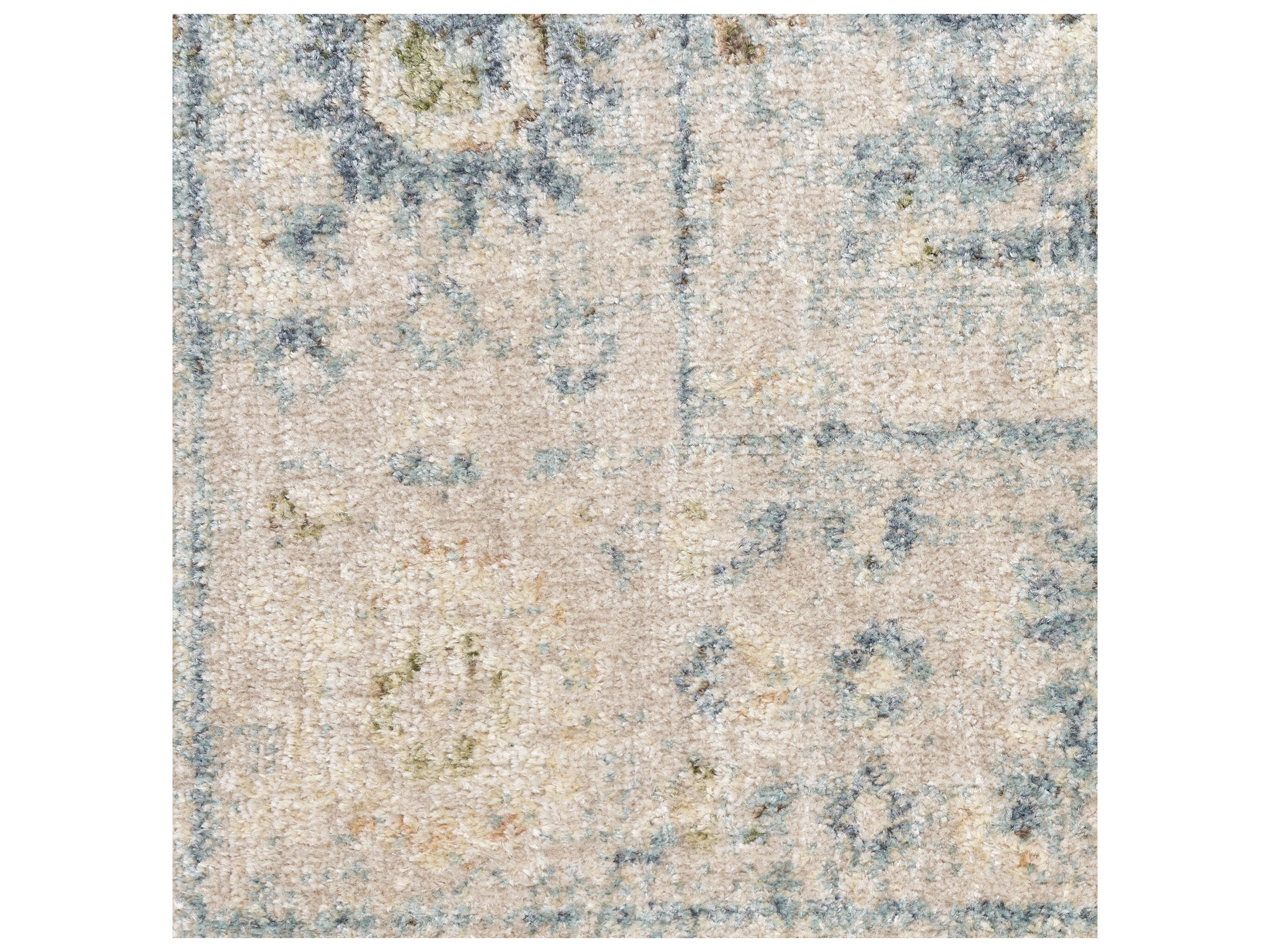 Nourison Astra Machine Washable Bordered Runner Area Rug