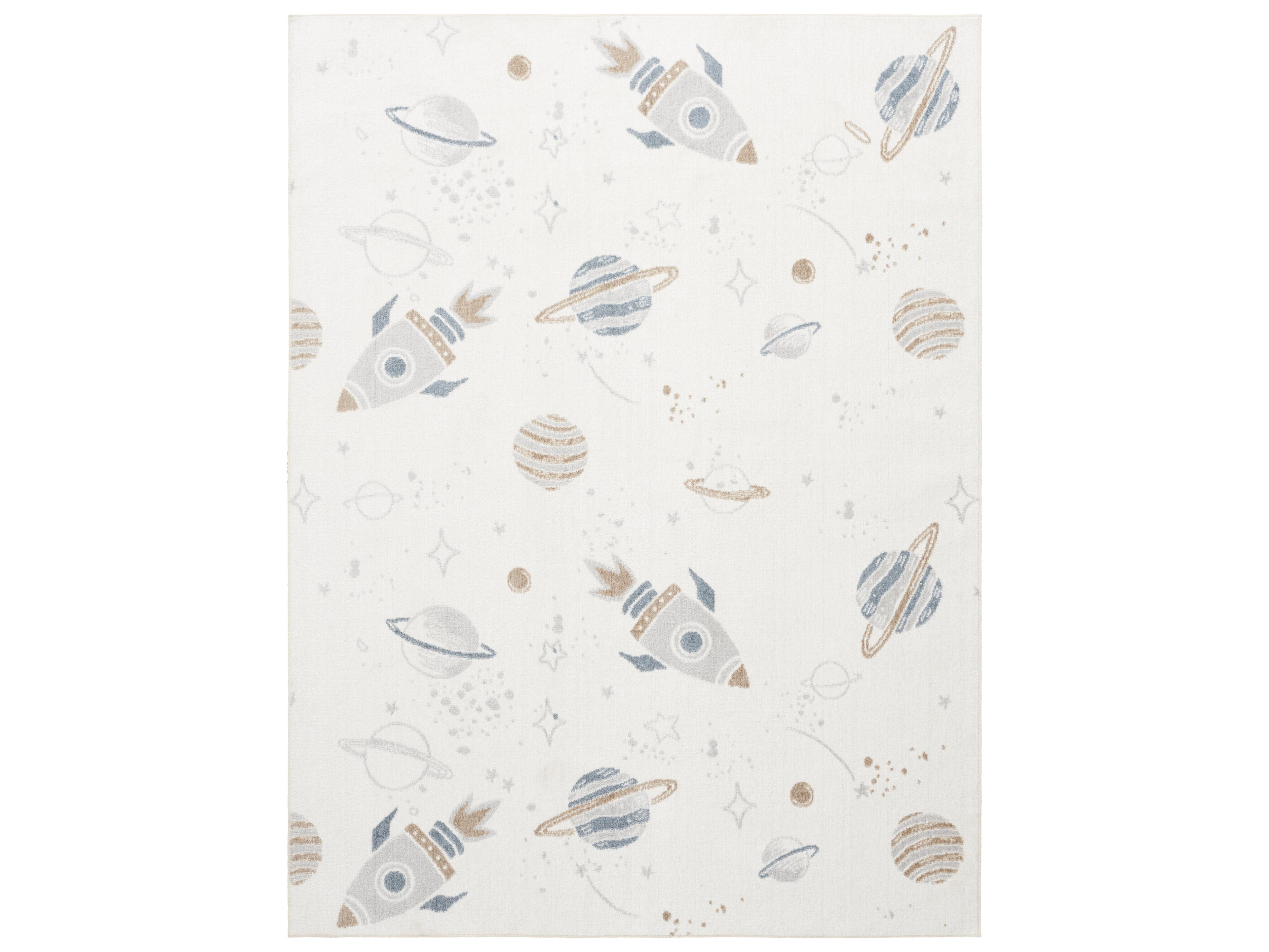 Astra Machine Washable Graphic Area Rug