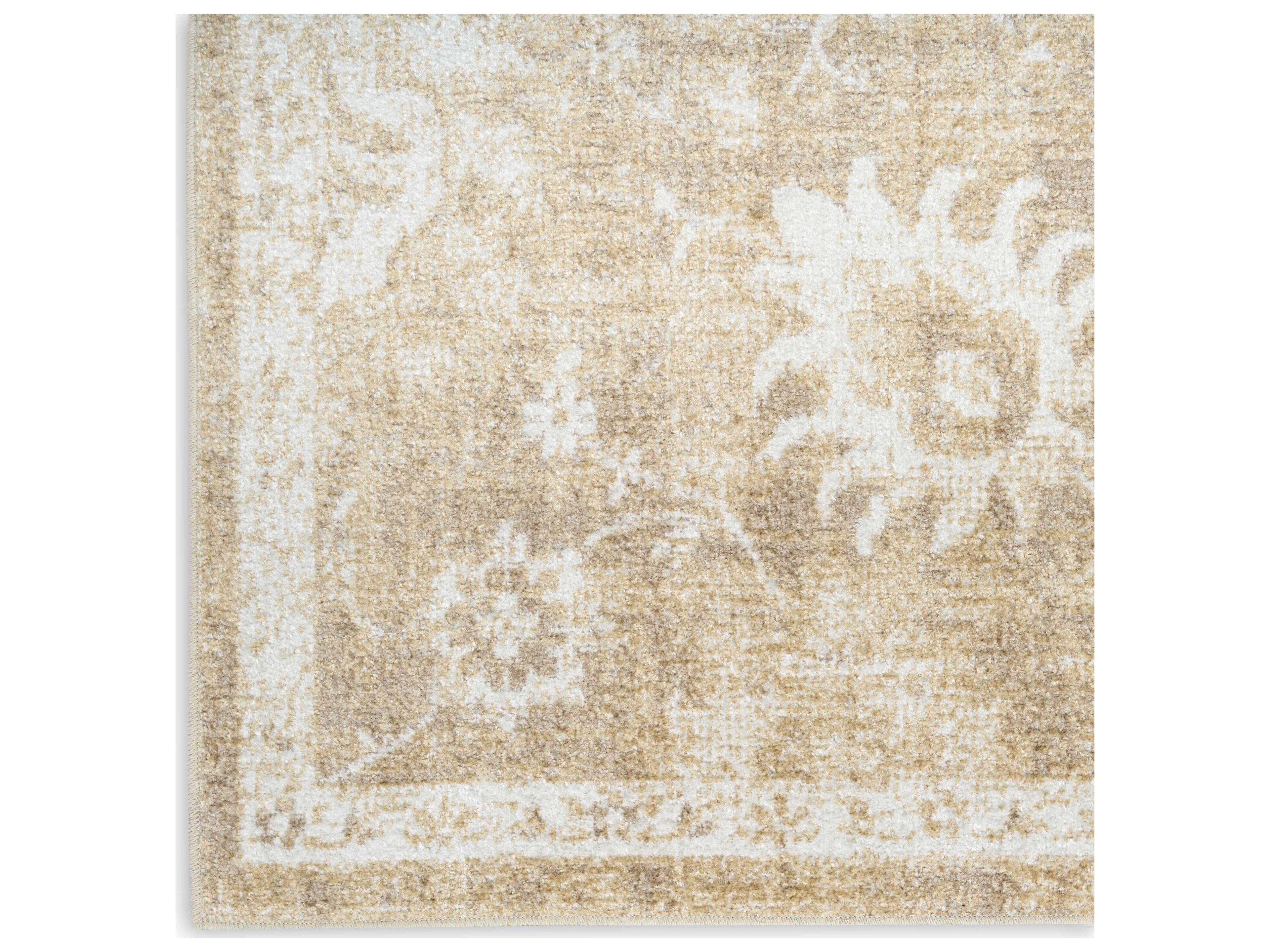 Nourison Astra Machine Washable Bordered Runner Area Rug