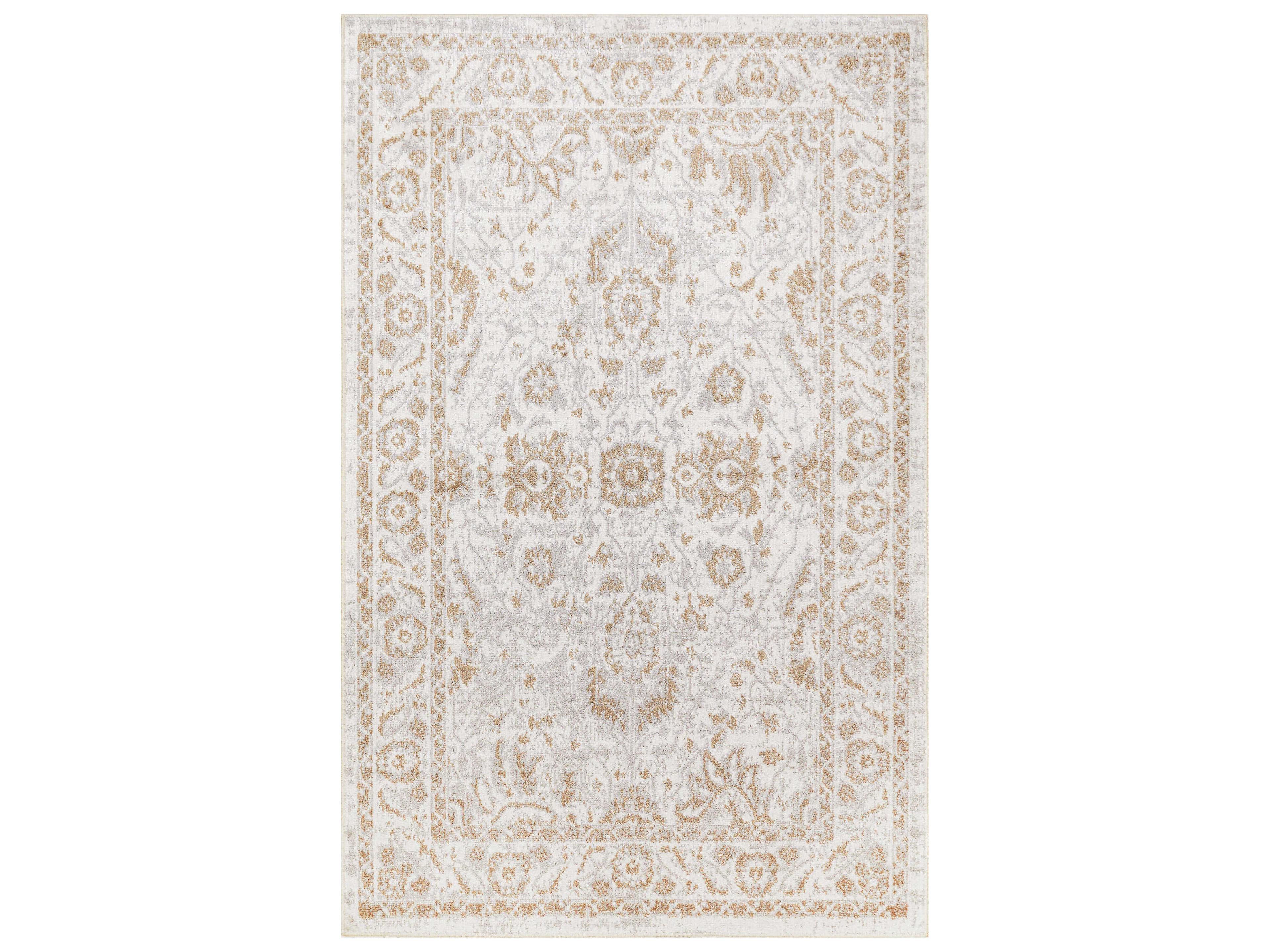 Astra Machine Washable Bordered Area Rug
