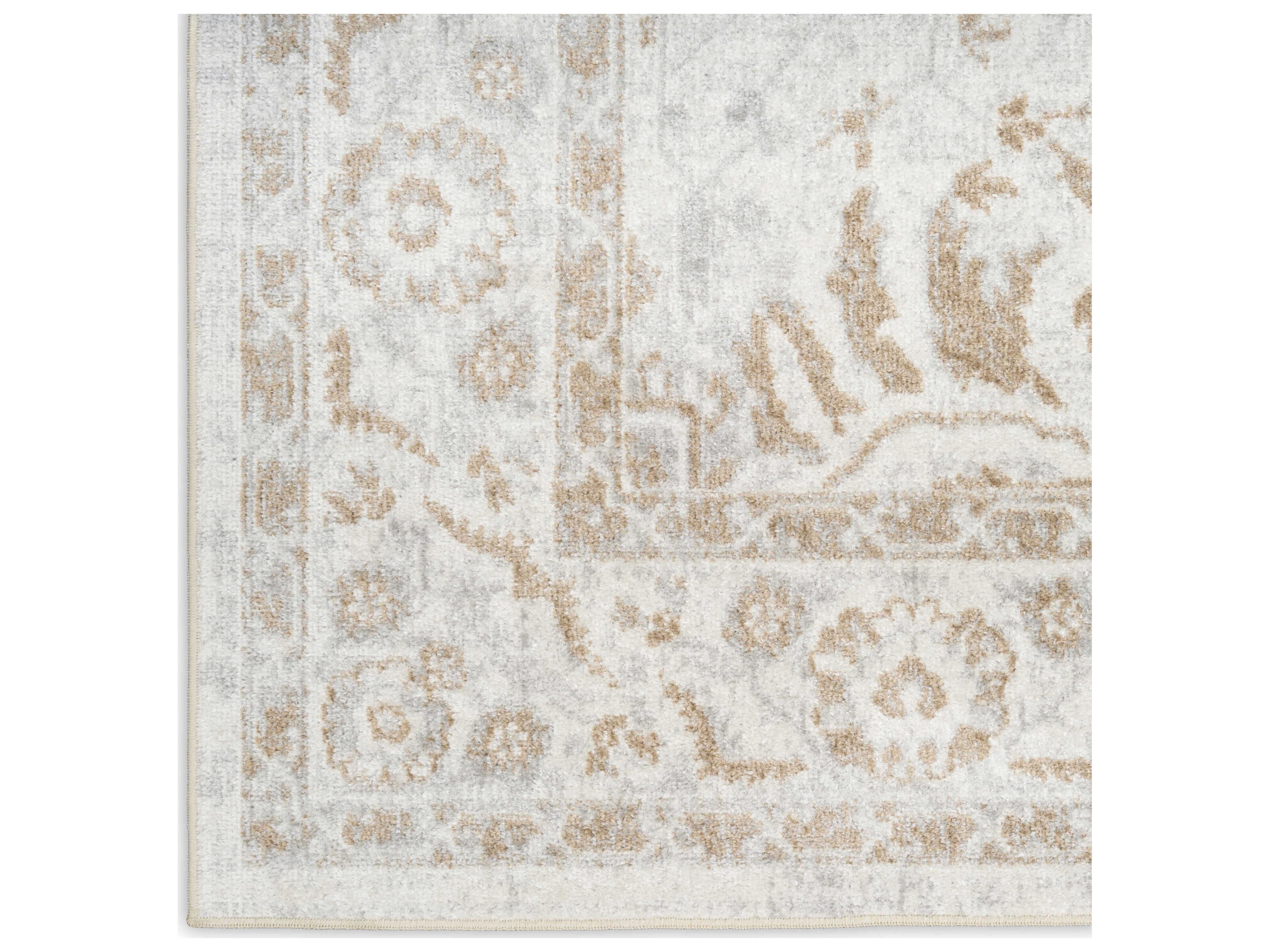 Nourison Astra Machine Washable Bordered Runner Area Rug