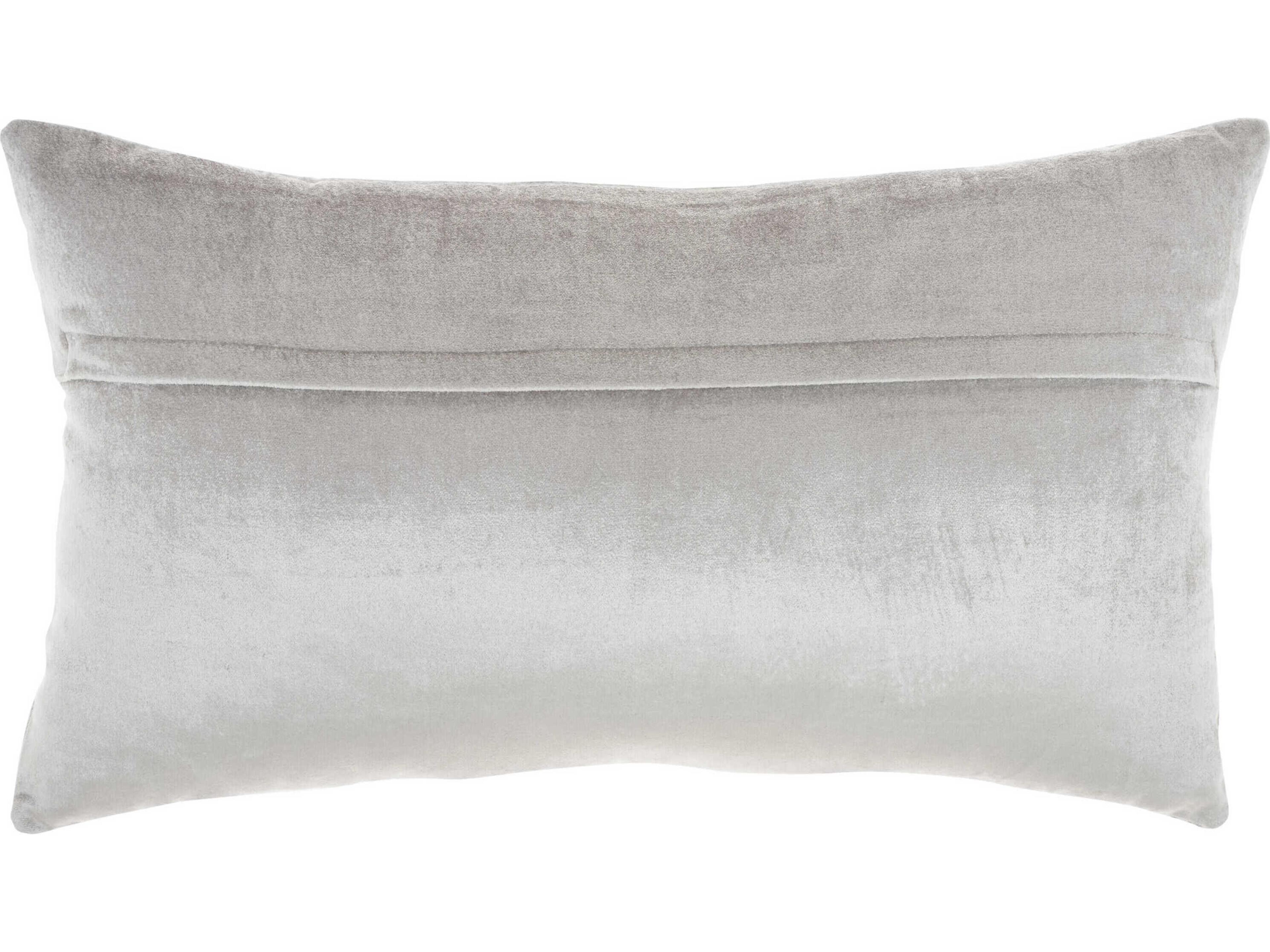 Nourison Sofia Light Grey Pillow