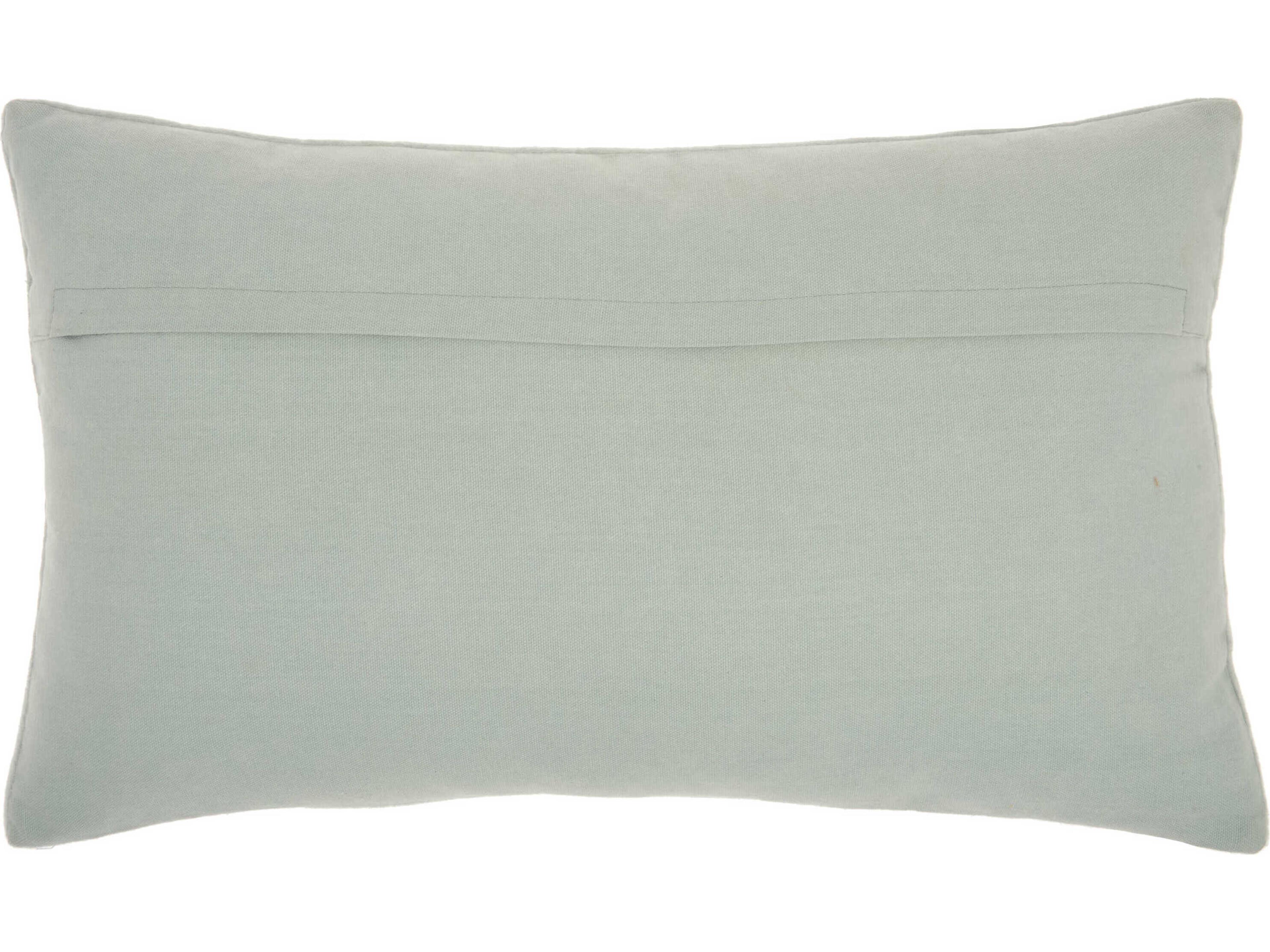 Nourison Sofia Celadon 12" x 20" Pillow