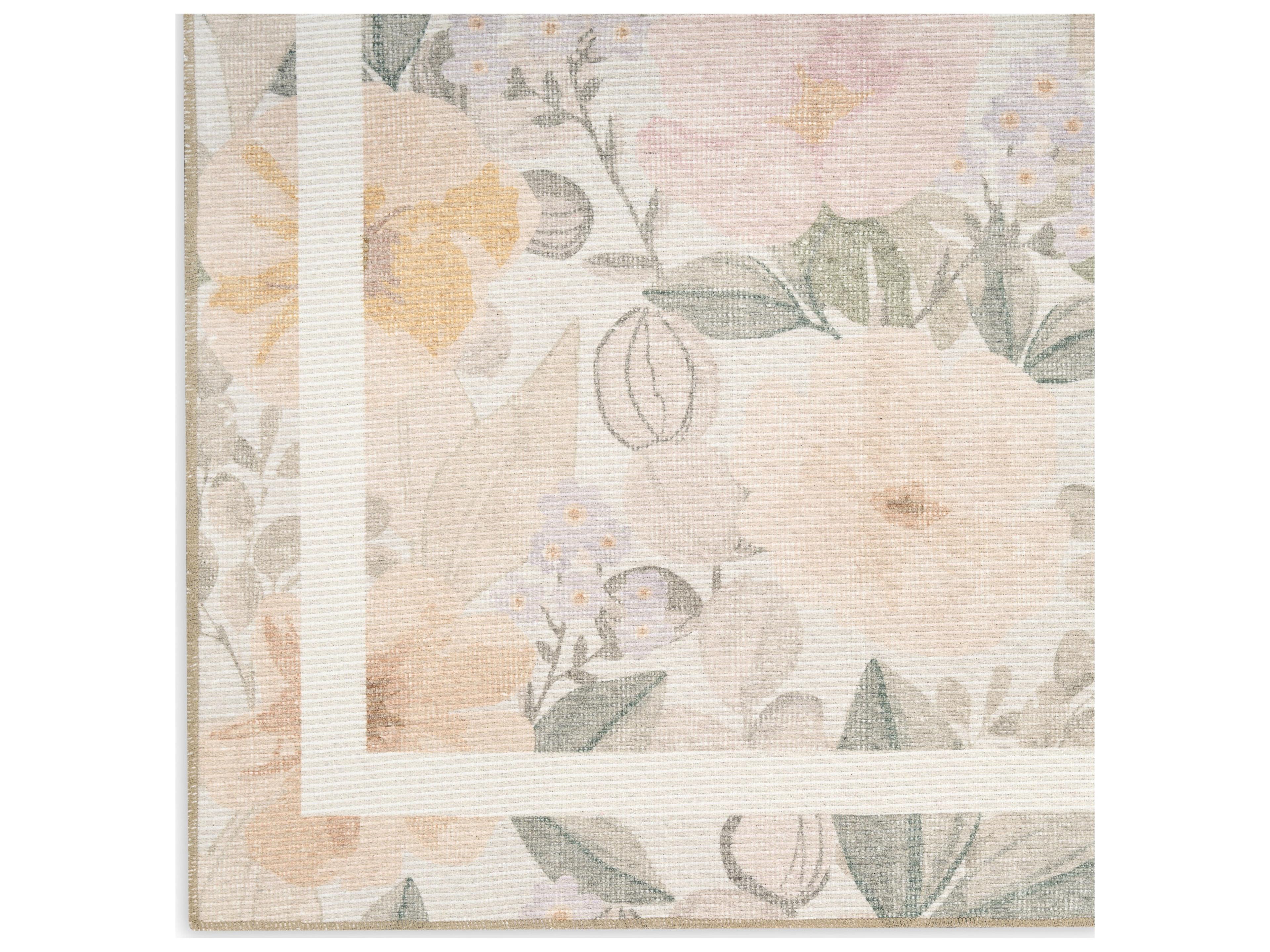 Nourison Botan Bordered Area Rug