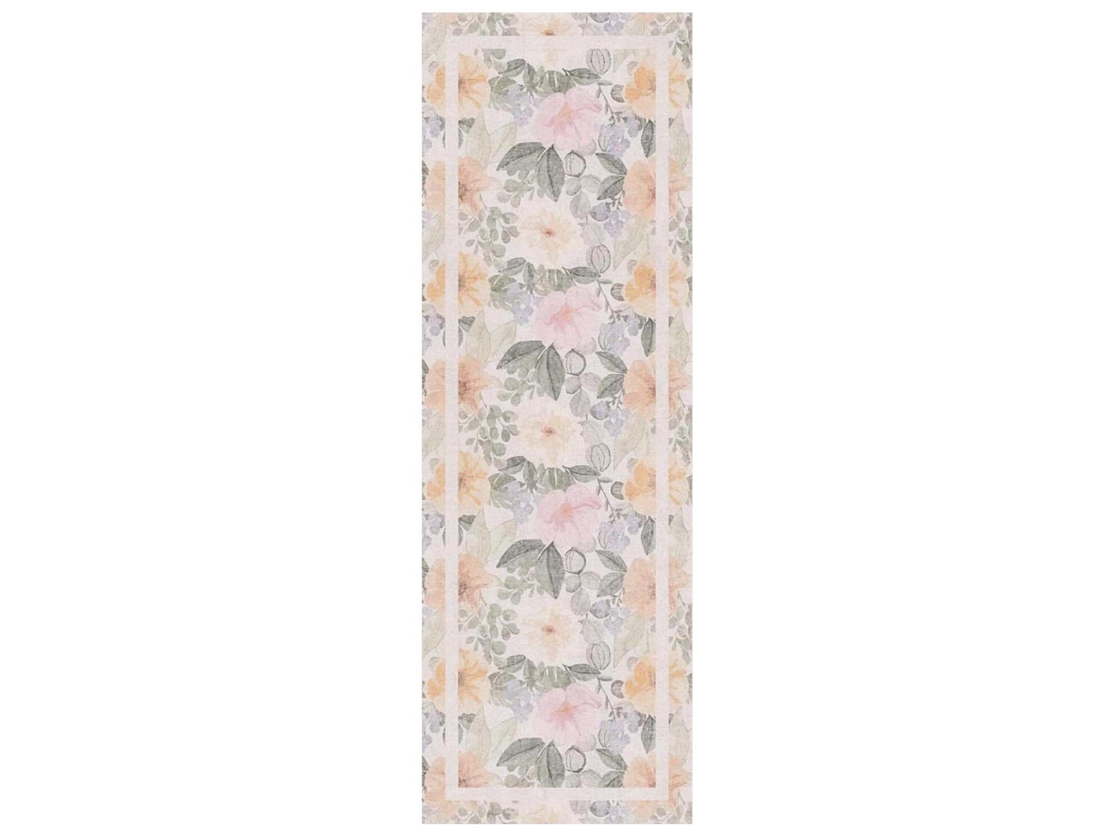 Botan Bordered Runner Area Rug