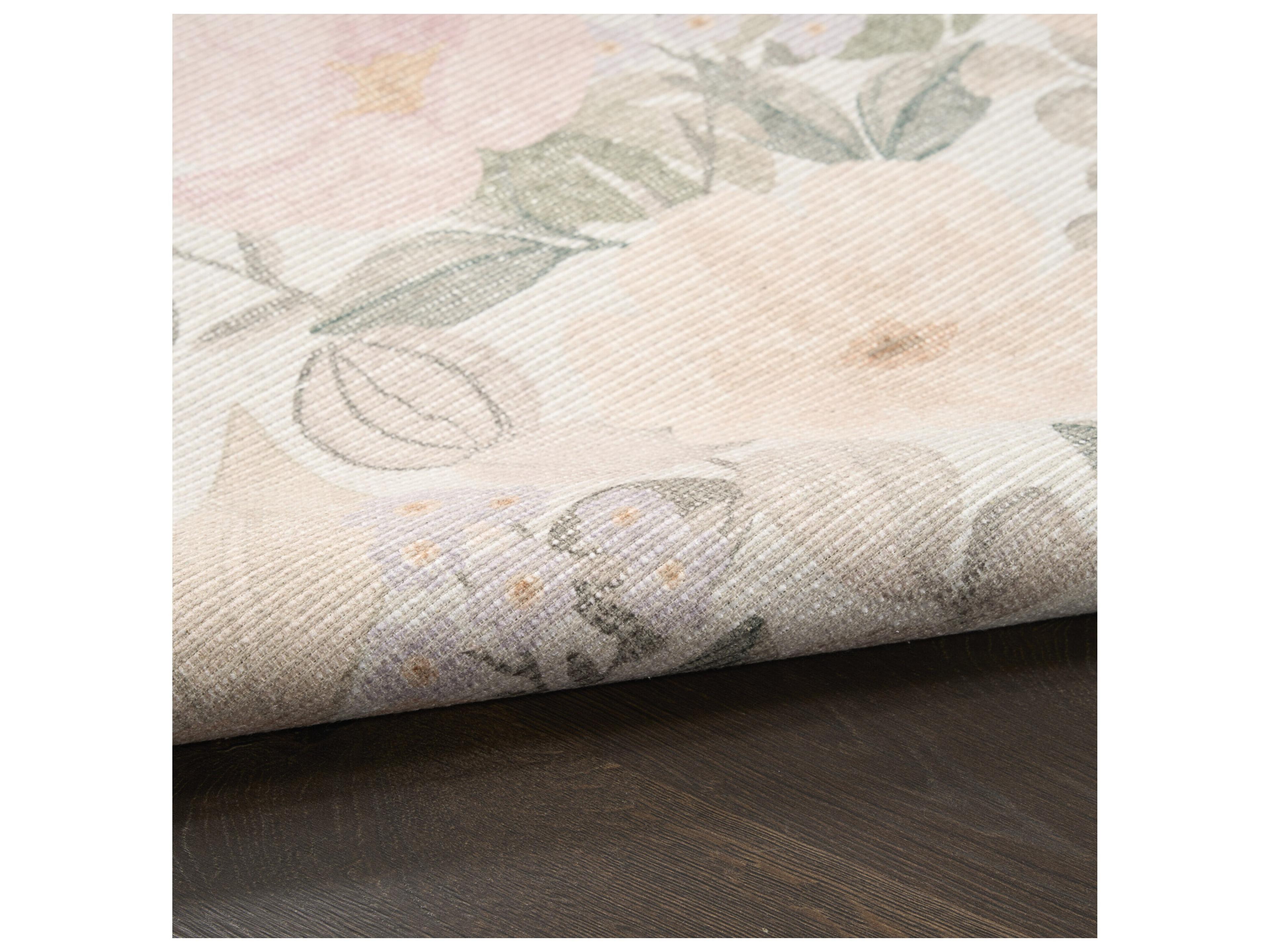 Nourison Botan Bordered Runner Area Rug