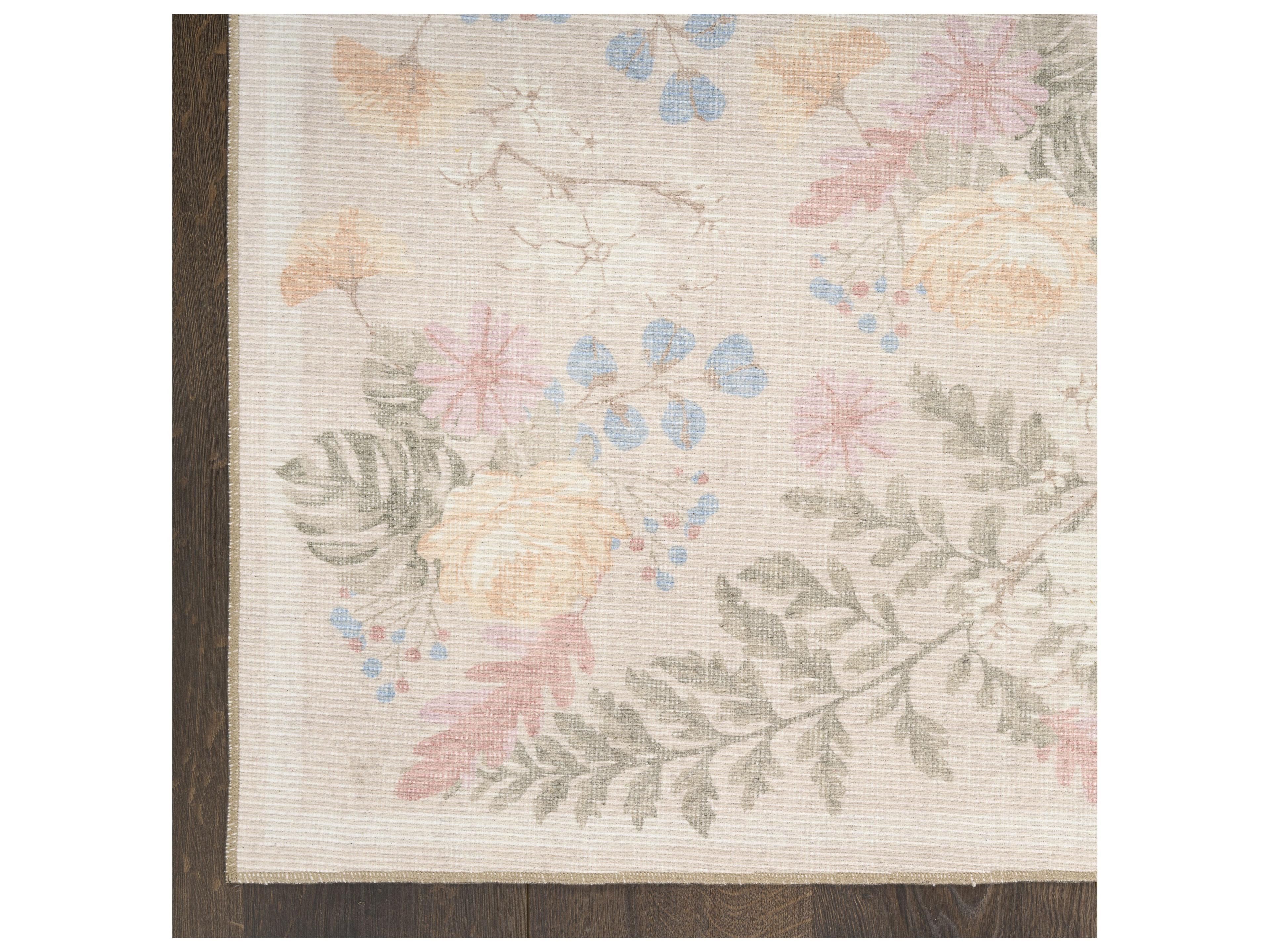 Nourison Botan Bordered Area Rug